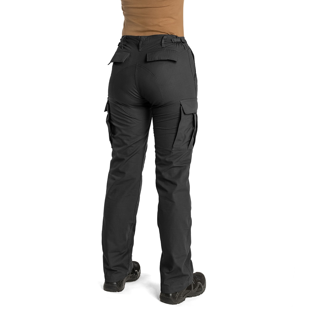 Pantalon pour femmes Cargo BDU Rip-Stop Brandit - Black