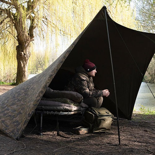 Bâche de bivouac Tarp Fox - Camo