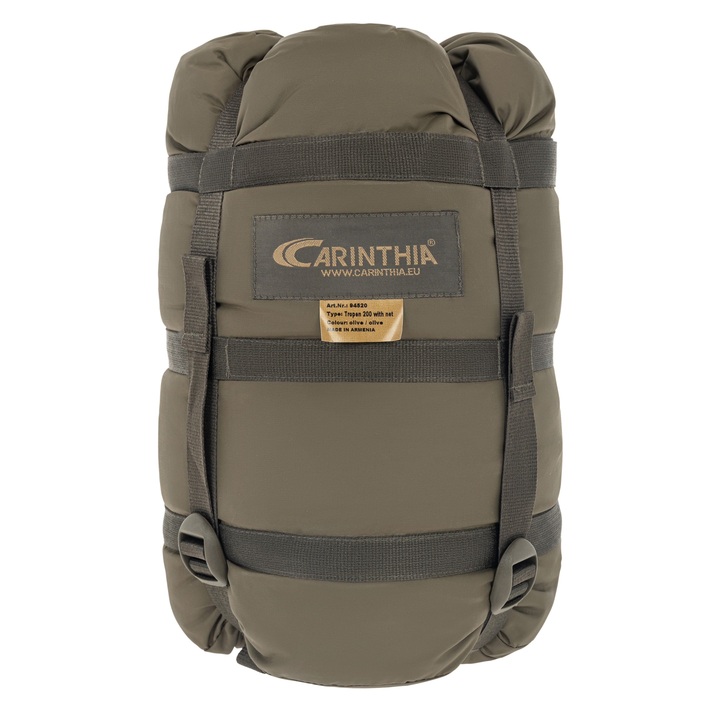 Sac de couchage Tropen Large Carinthia Olive - Gauche