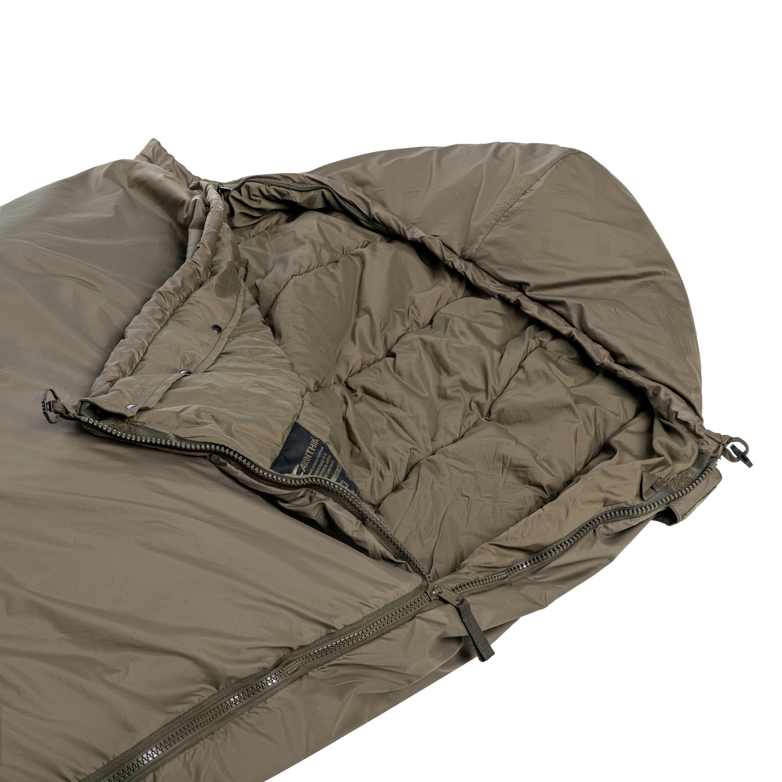 Sac de couchage Tropen Large Carinthia Olive - Gauche