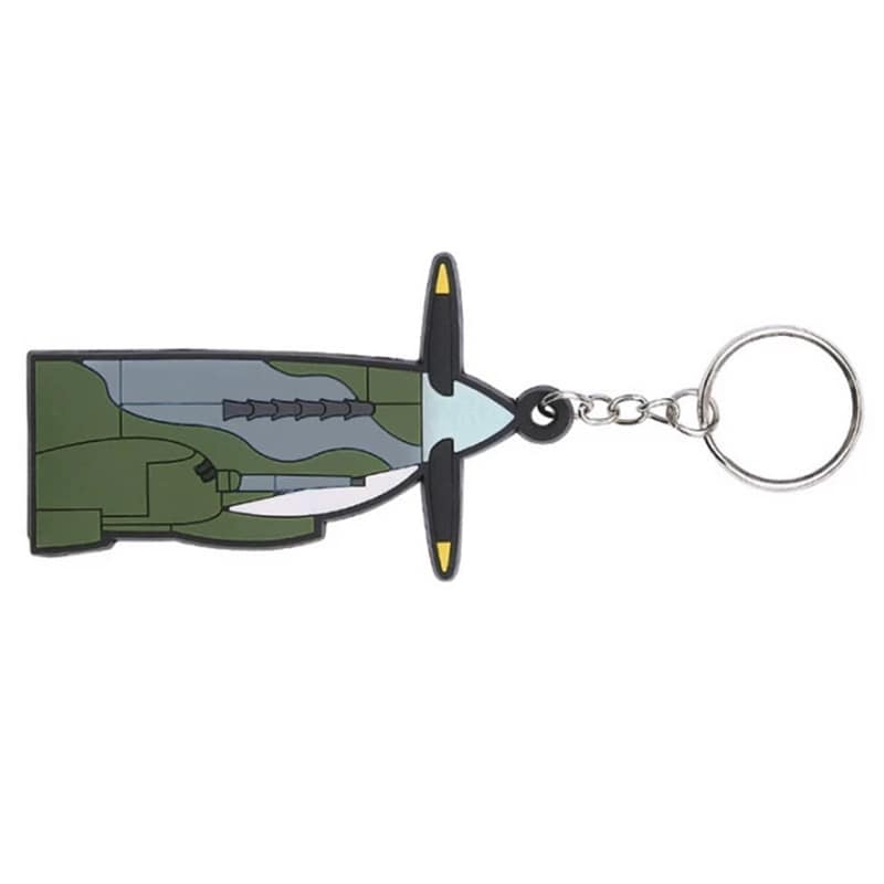 Porte-clés Spitfire 3D PVC Fostex 