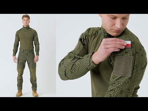 Sweatshirt MCDU Combat Shirt Helikon-Tex - US Woodland