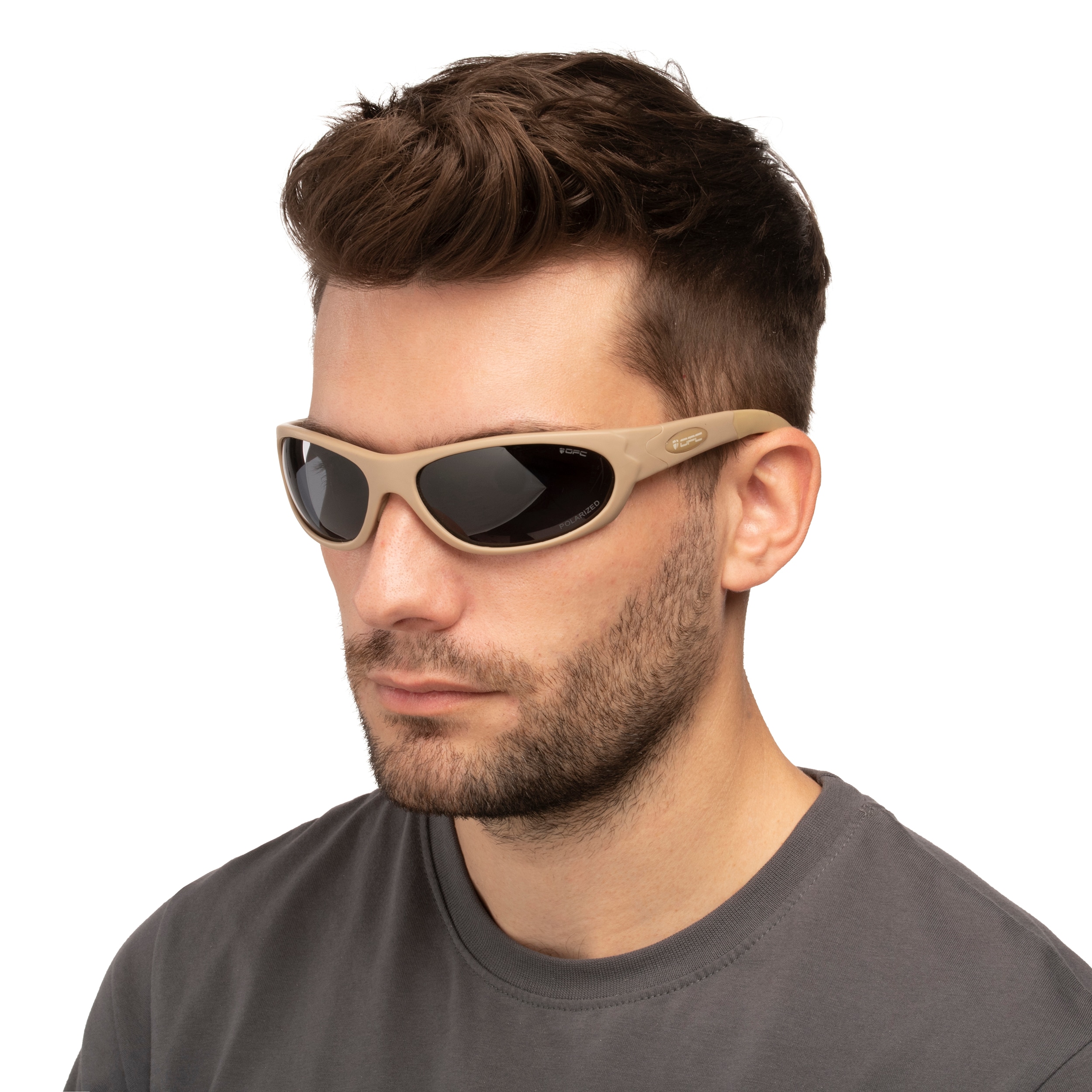 Lunettes de soleil polarisées Military Marines OPC - Matt Khaki Black