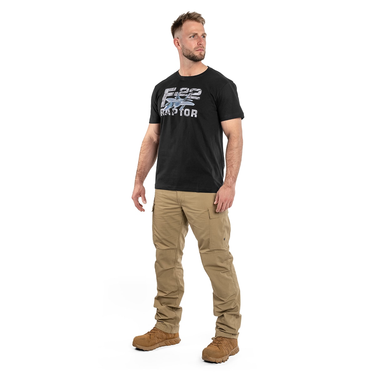 T-shirt F-22 Raptor - Black