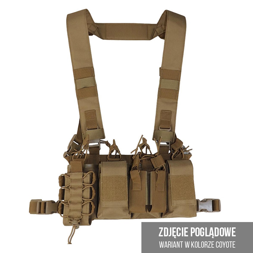 Gilet tactique Storm Chest Rig Camo Military Gear - Arid MC Camo