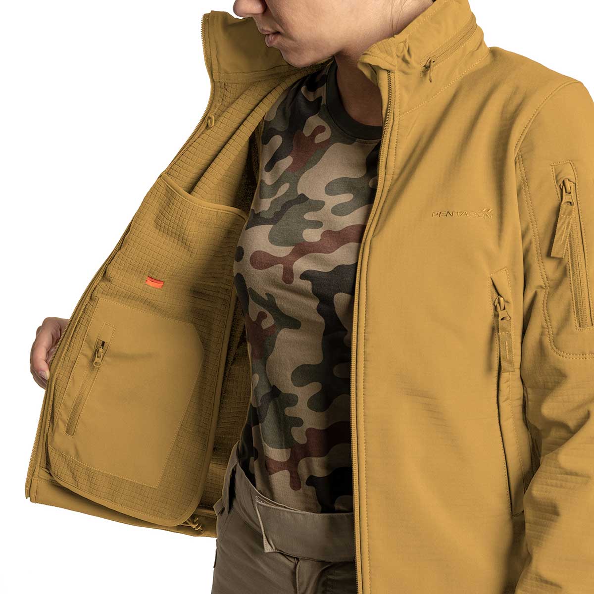 Veste pour femmes Artaxes Pentagon - Tuscan Yellow