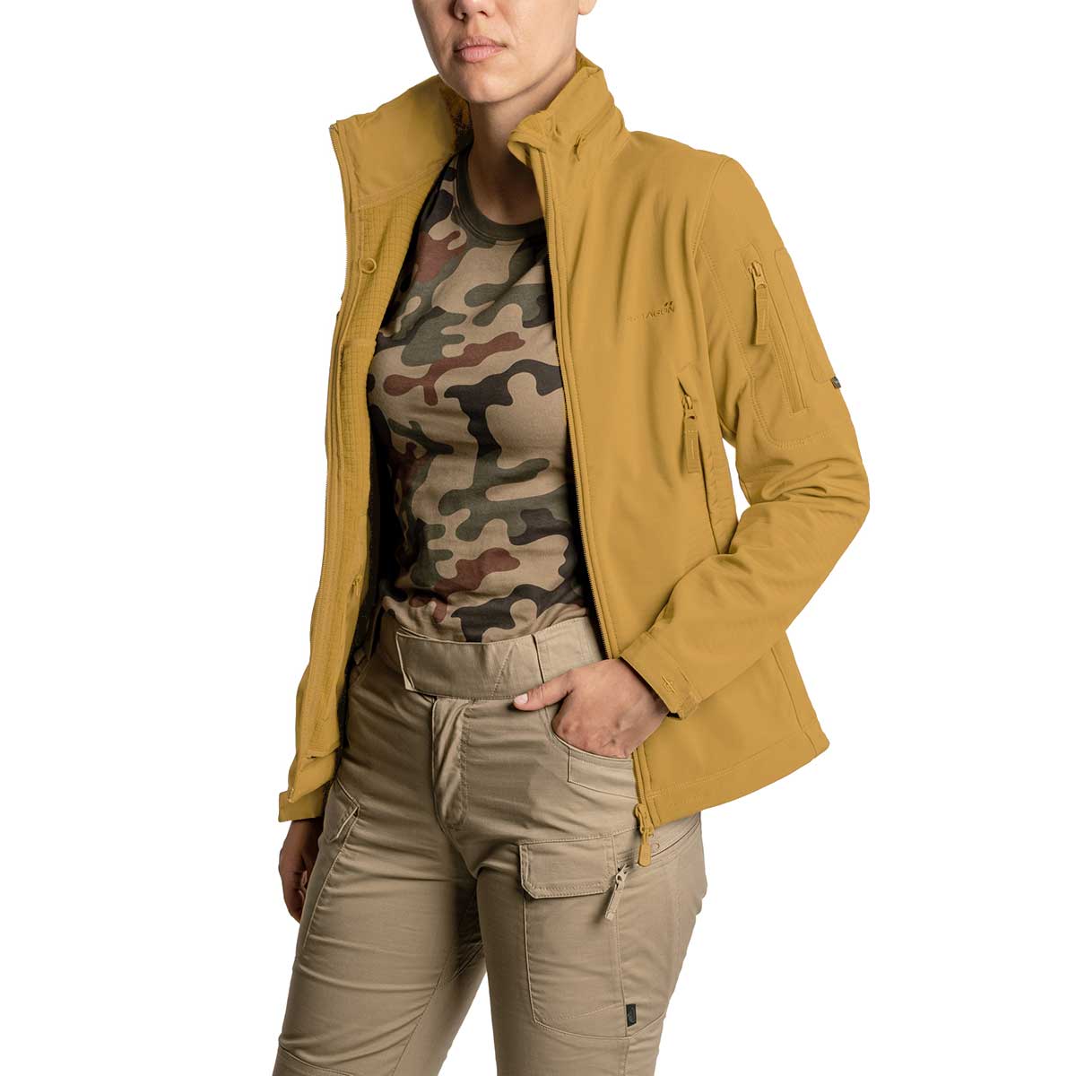Veste pour femmes Artaxes Pentagon - Tuscan Yellow