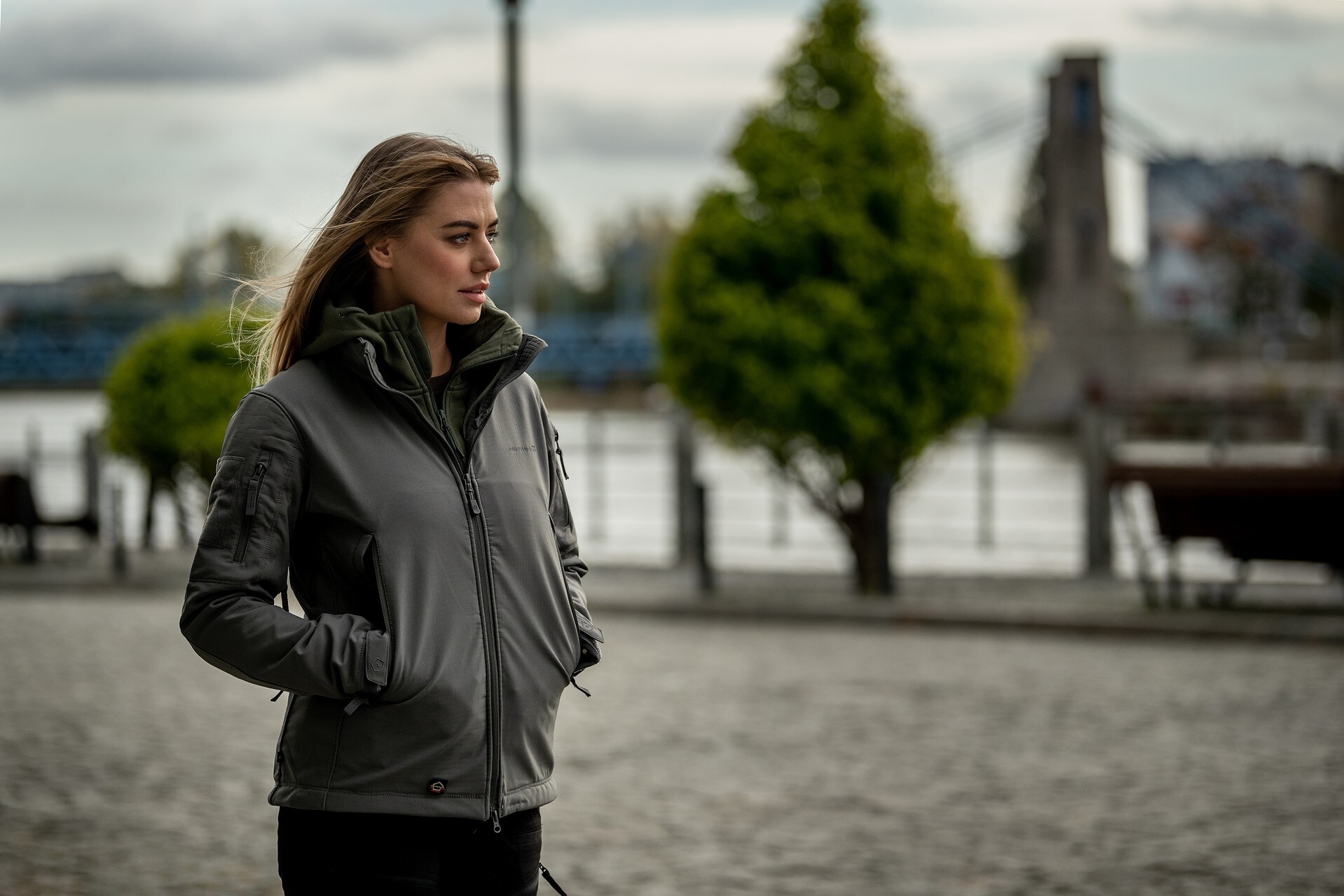 Veste pour femmes Artaxes Pentagon - Wolf Grey