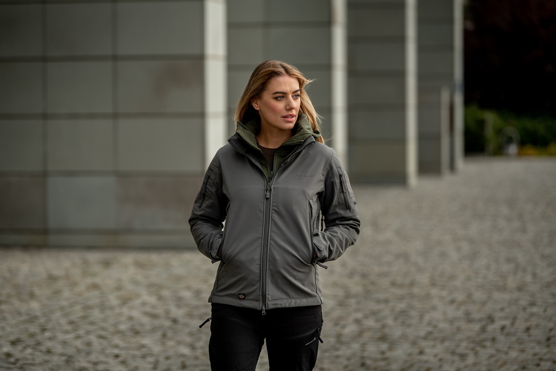 Veste pour femmes Artaxes Pentagon - Wolf Grey