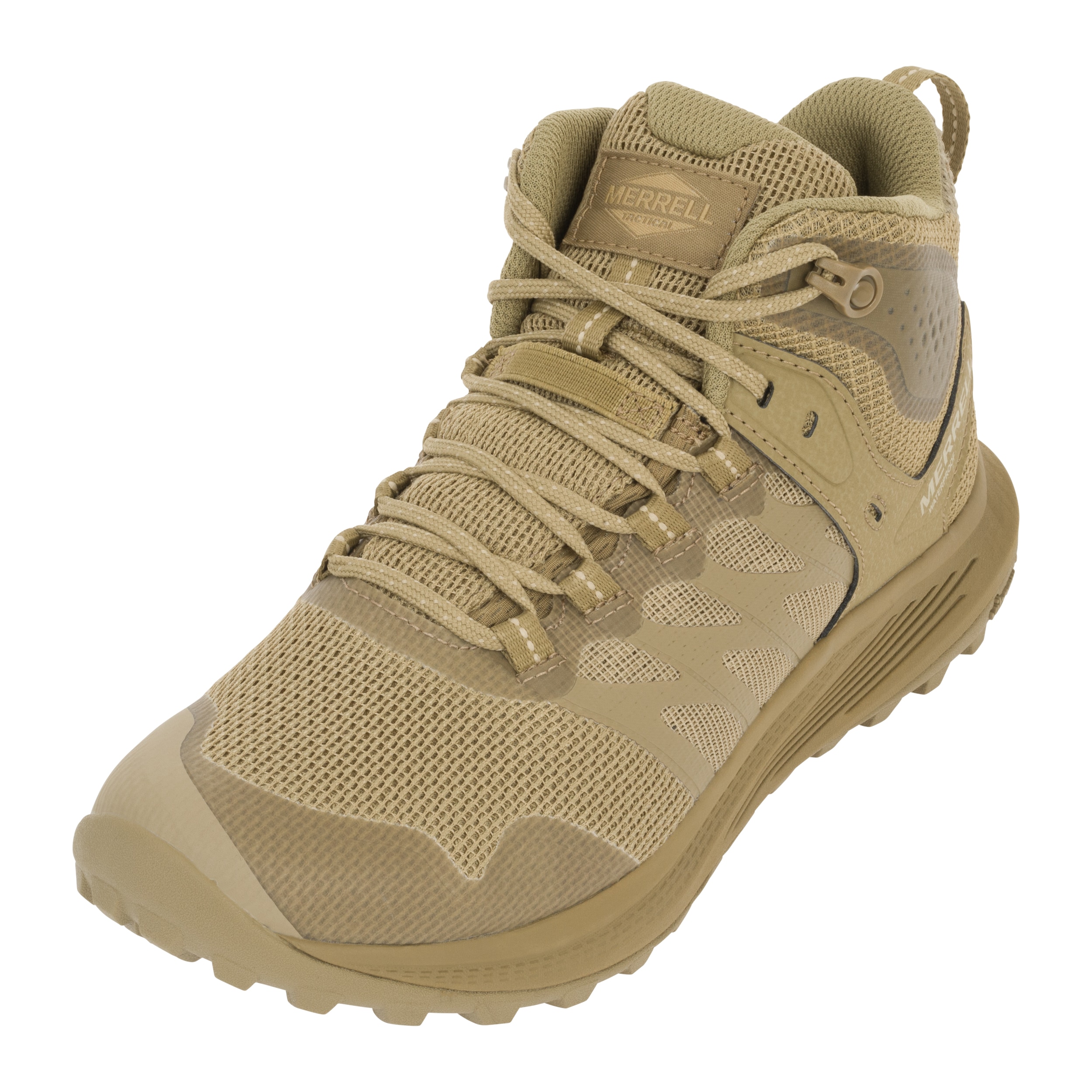 Chaussures Nova 3 Mid Tactical Waterproof Merrell - Dark Coyote