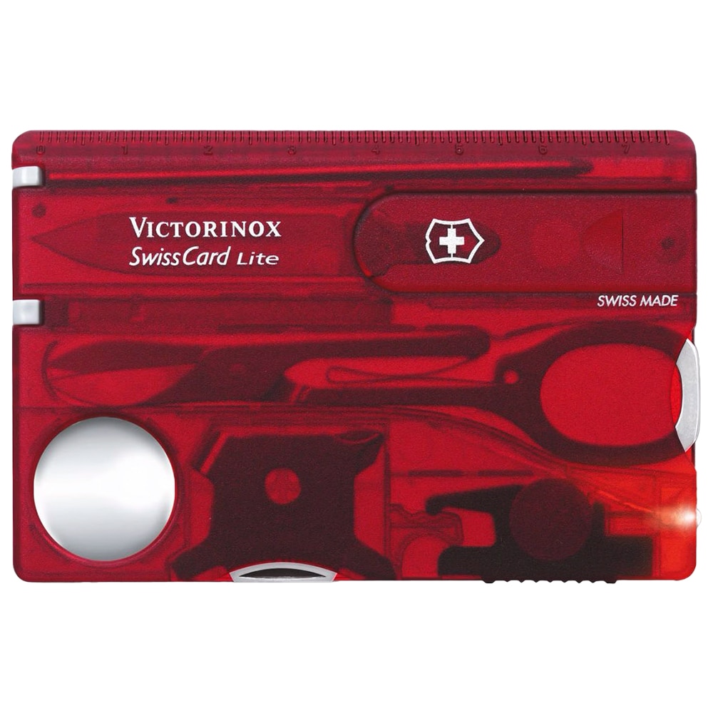Ensemble SwissCard Lite Victorinox - Ruby