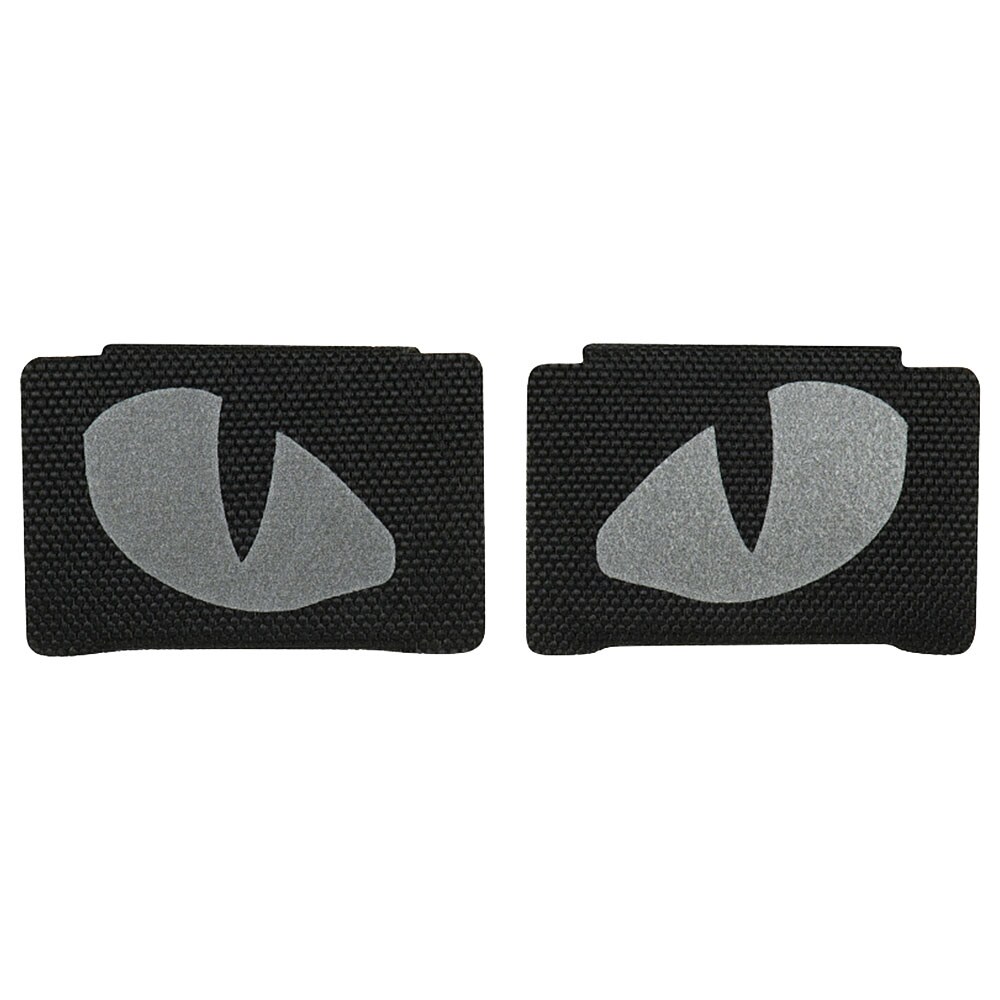 Patch Tiger Eyes Laser Cut Reflective (paire) M-Tac - Black