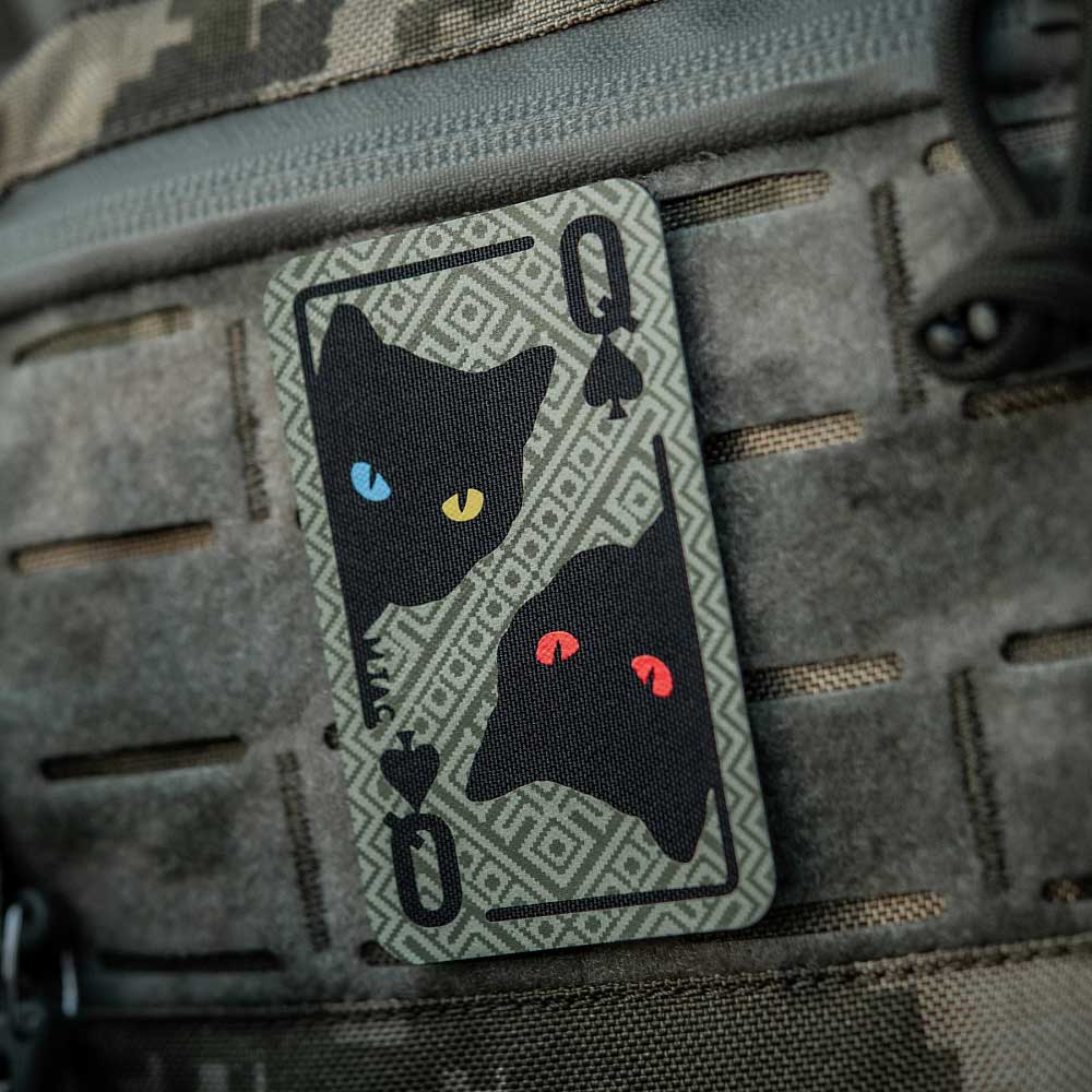 Patch Queen Of Spades M-Tac - Olive