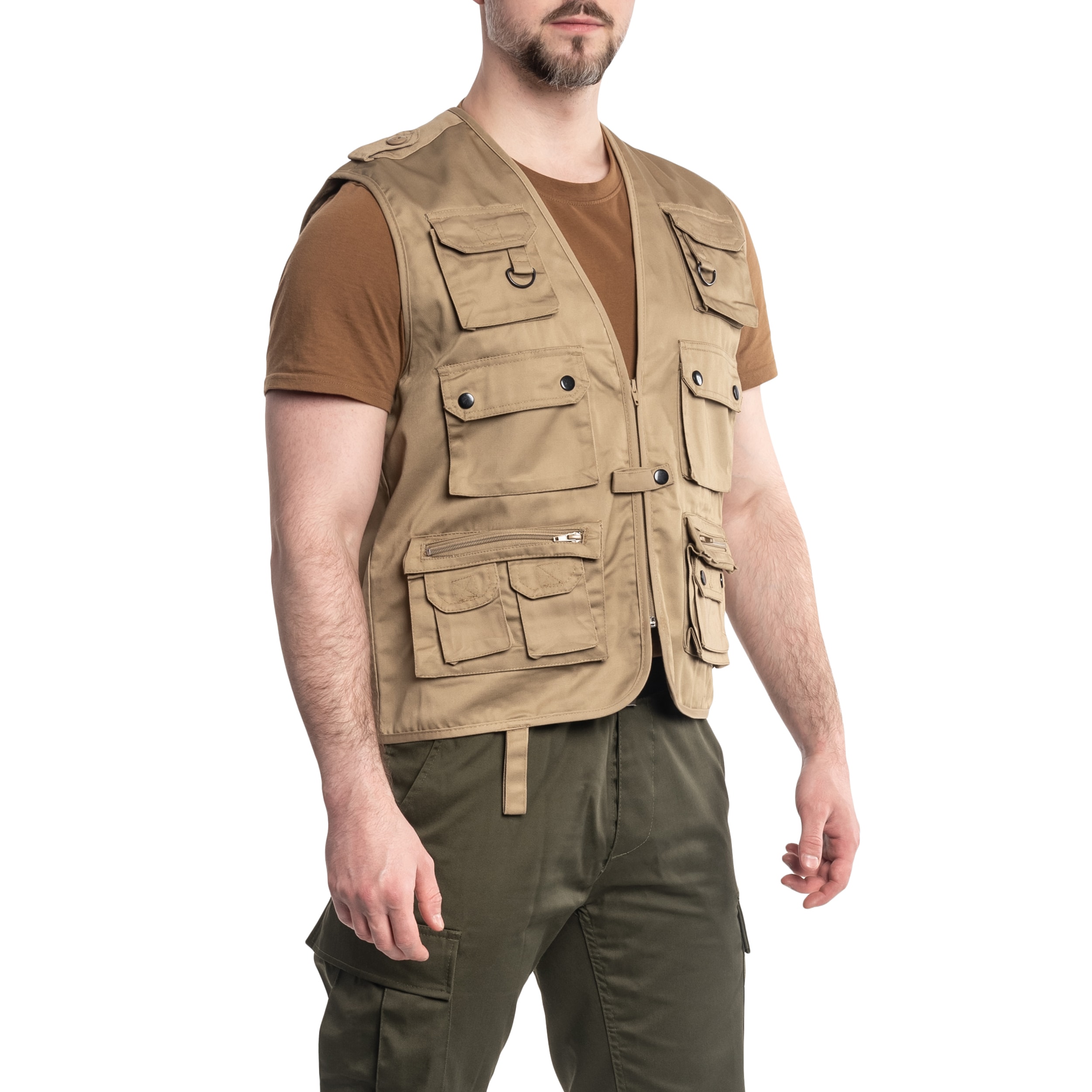 Gilet Mil-Tec - Khaki