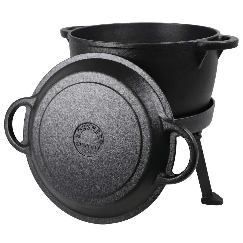 Chaudron en fonte 3en1 10 L Rossner