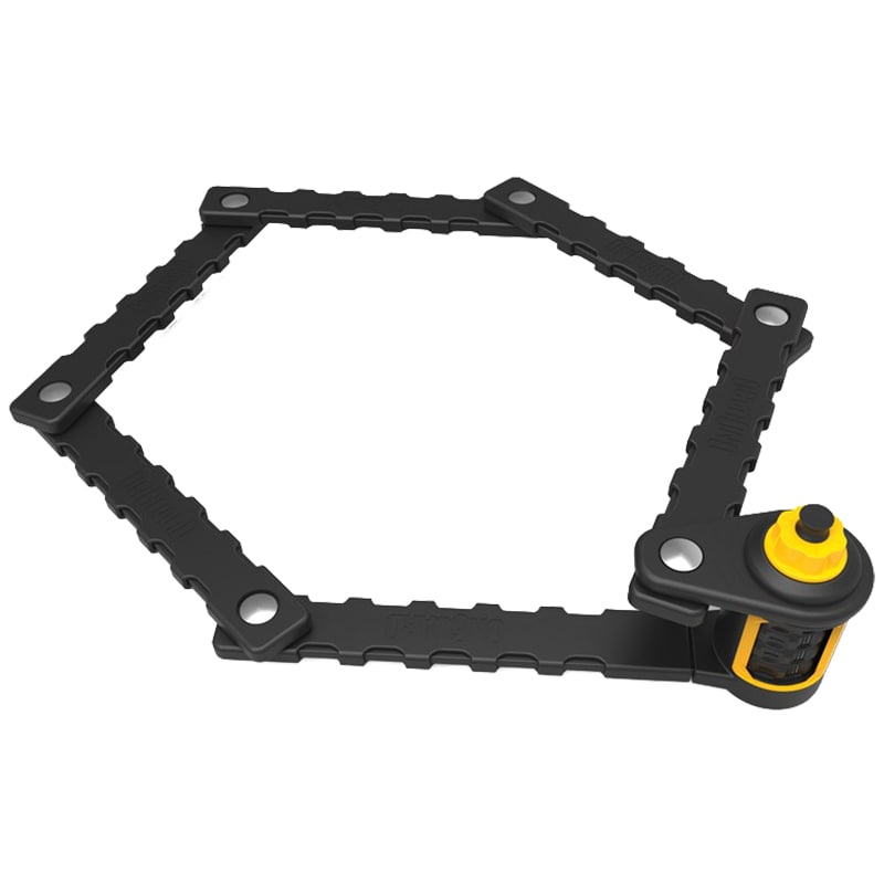 Cadenas pour vélo Link Plate Lock K9 Combo avec combinaison 69 cm OnGuard - Black