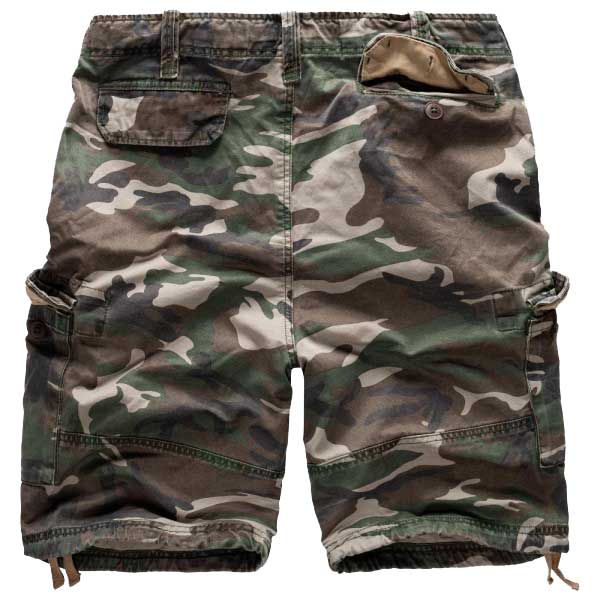 Shorts Vintage Washed Surplus - Woodland