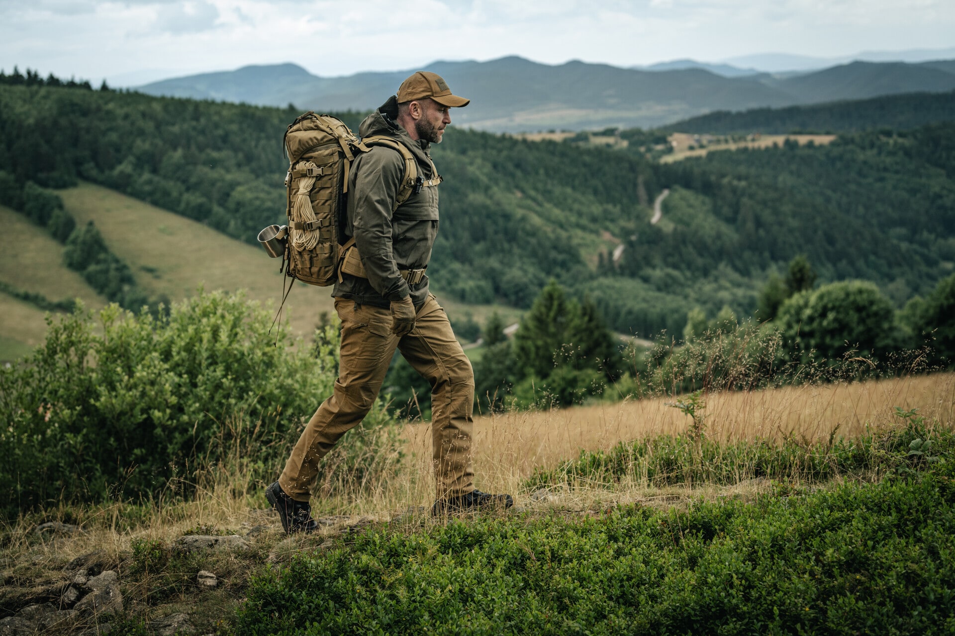 Pantalon UTP PolyCotton Rip-Stop Helikon - Coyote