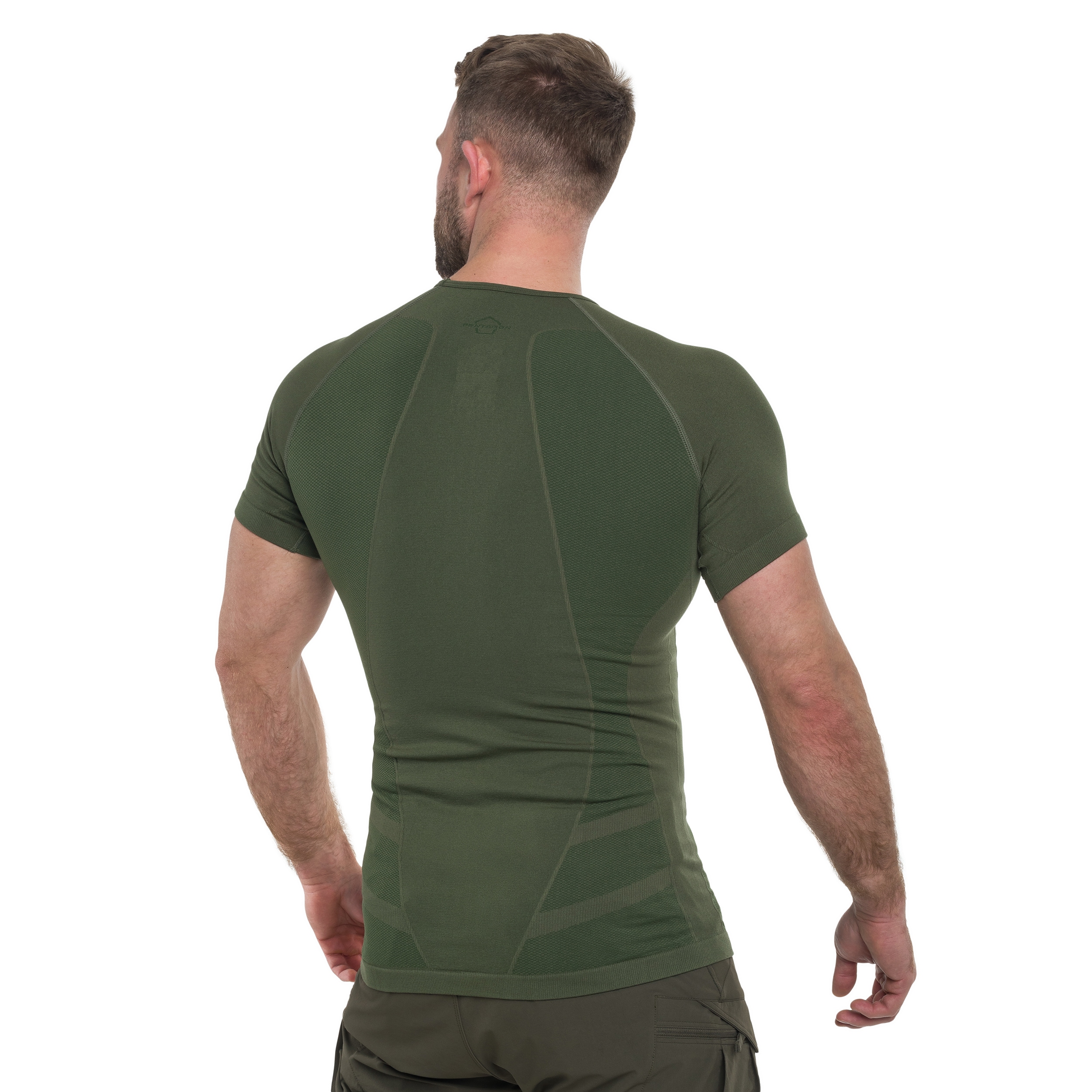 T-Shirt thermoactif Plexis Short Sleeve Pentagon - Camo Green