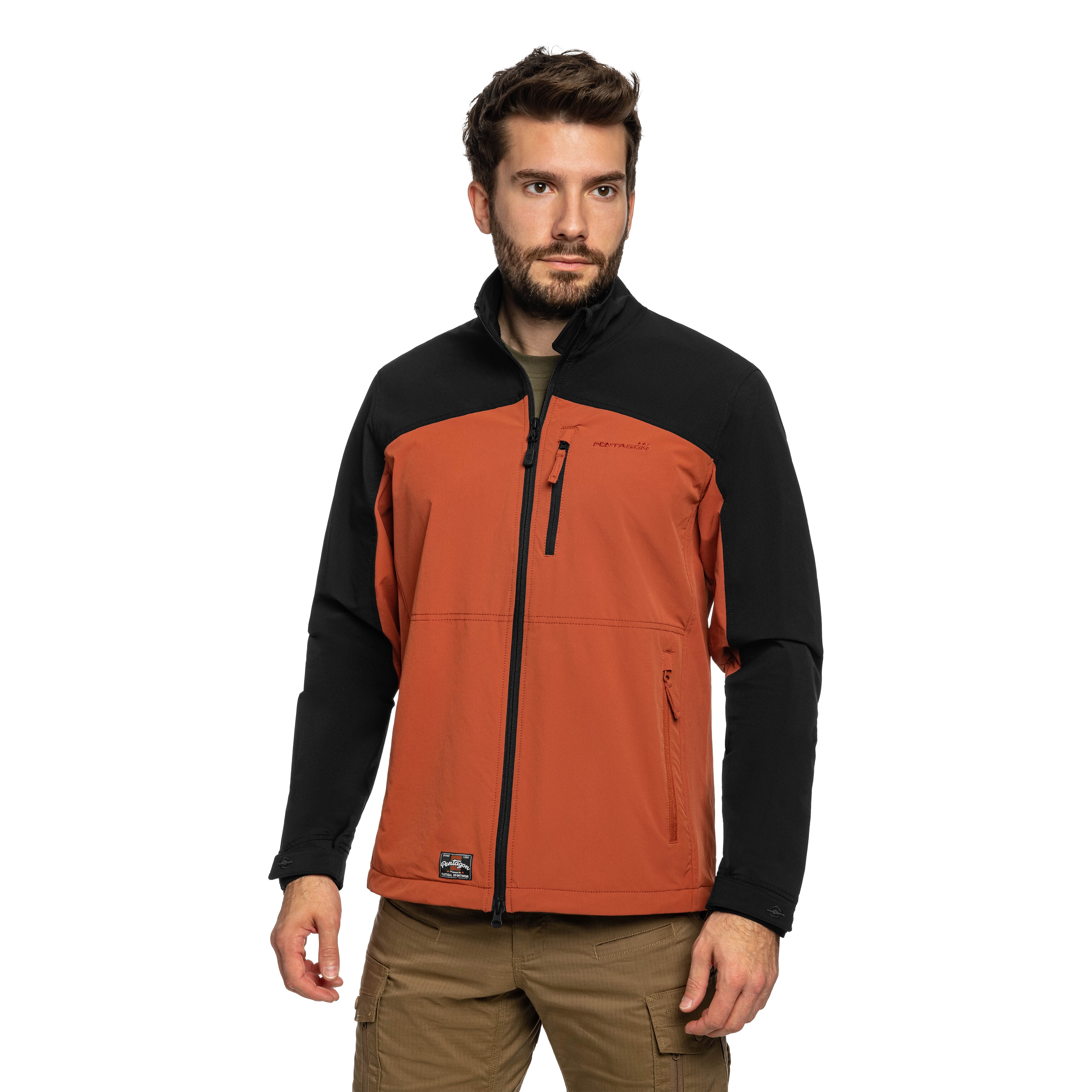 Veste Elite Light Softshell Pentagon - Maroon Red