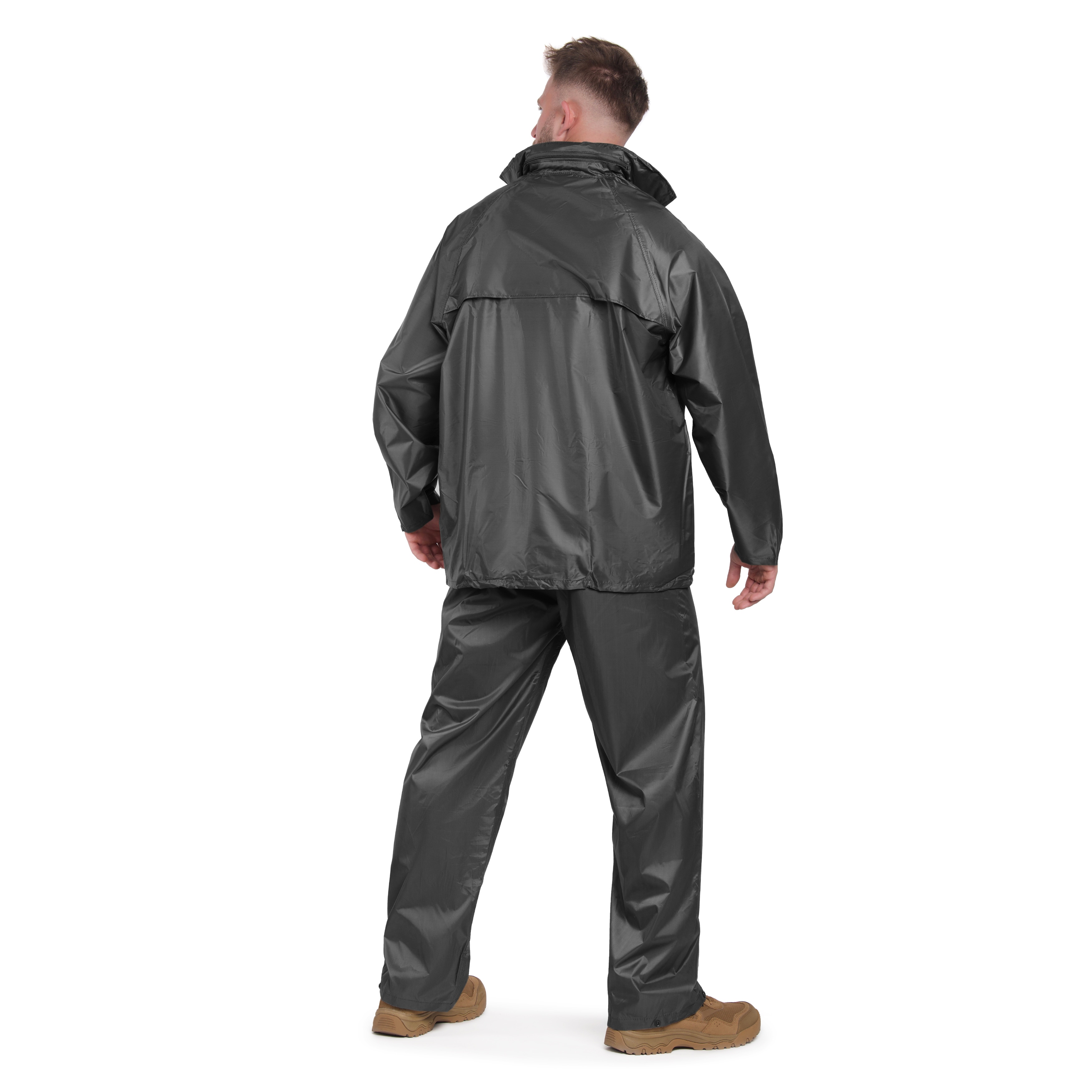 Ensemble de protection contre la pluie veste + pantalon Mil-Tec - Black