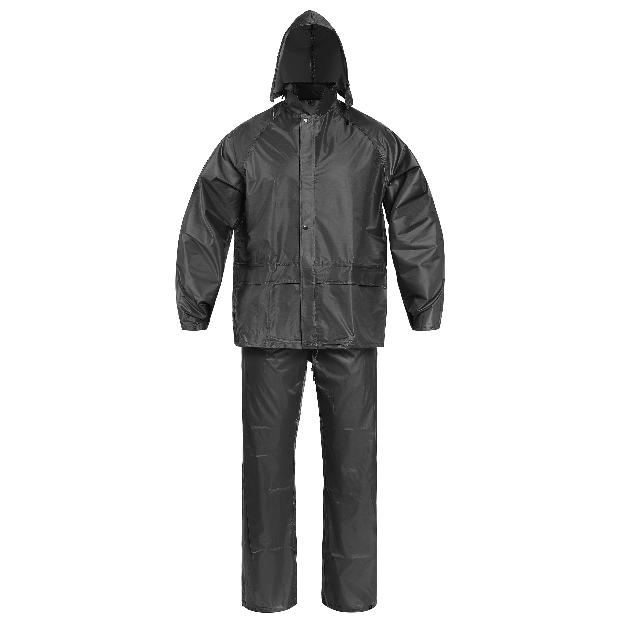 Ensemble de protection contre la pluie veste + pantalon Mil-Tec - Black