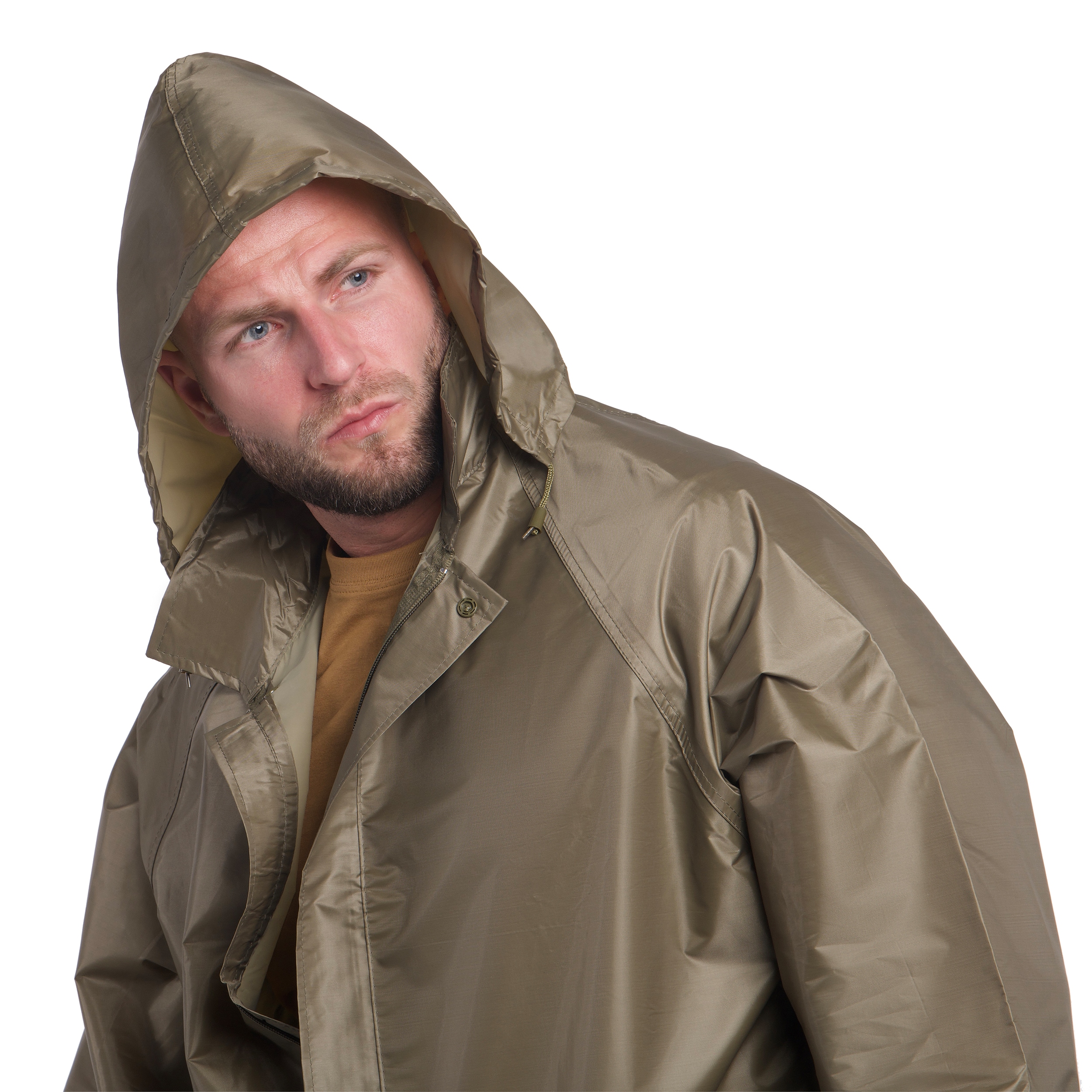 Ensemble de protection contre la pluie veste + pantalon Mil-Tec - Olive