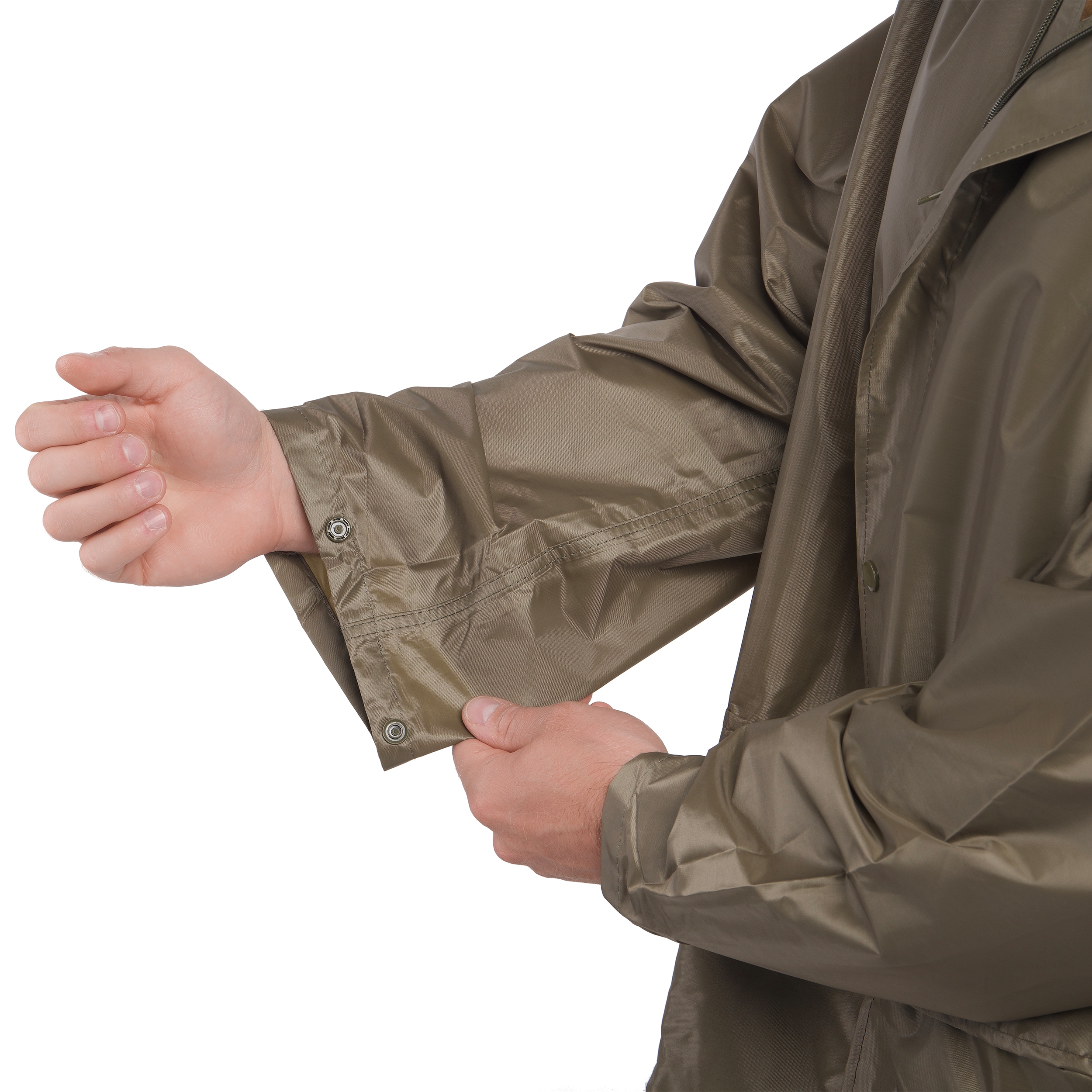 Ensemble de protection contre la pluie veste + pantalon Mil-Tec - Olive