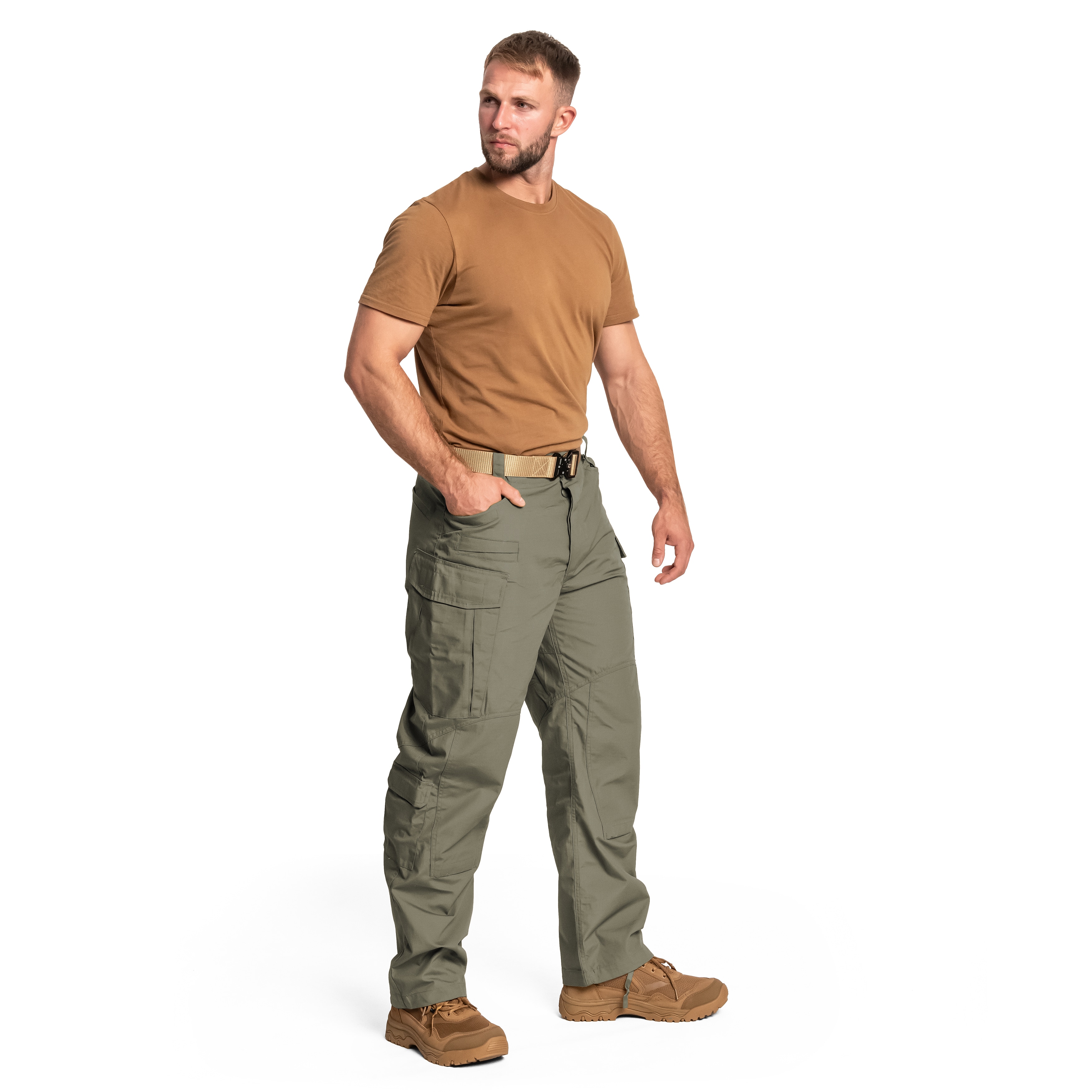 Pantalon militaire SFU Next PolyCotton Rip-Stop Helikon - Adaptive Green