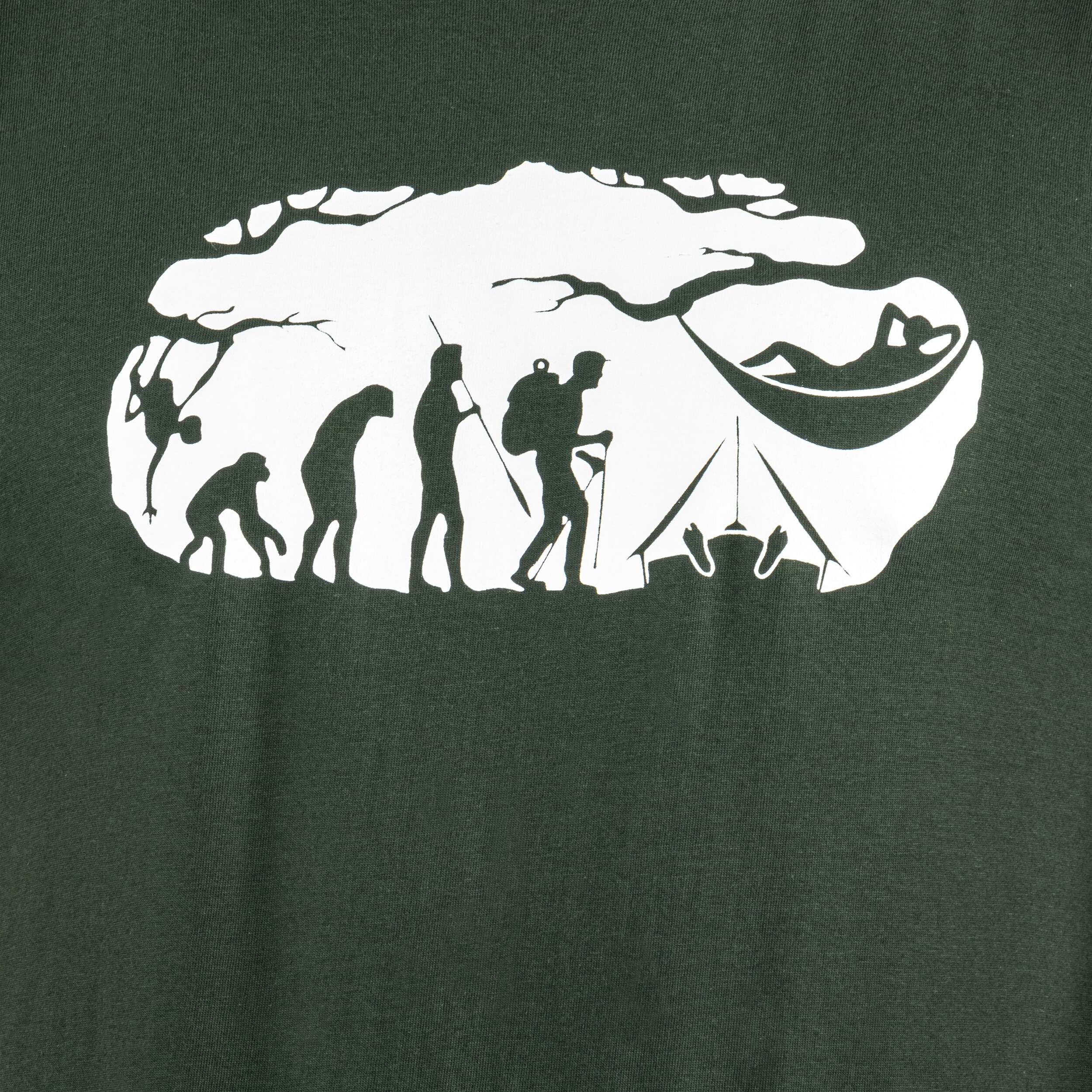 T-Shirt Bushcraft Evolution TigerWood - Vert