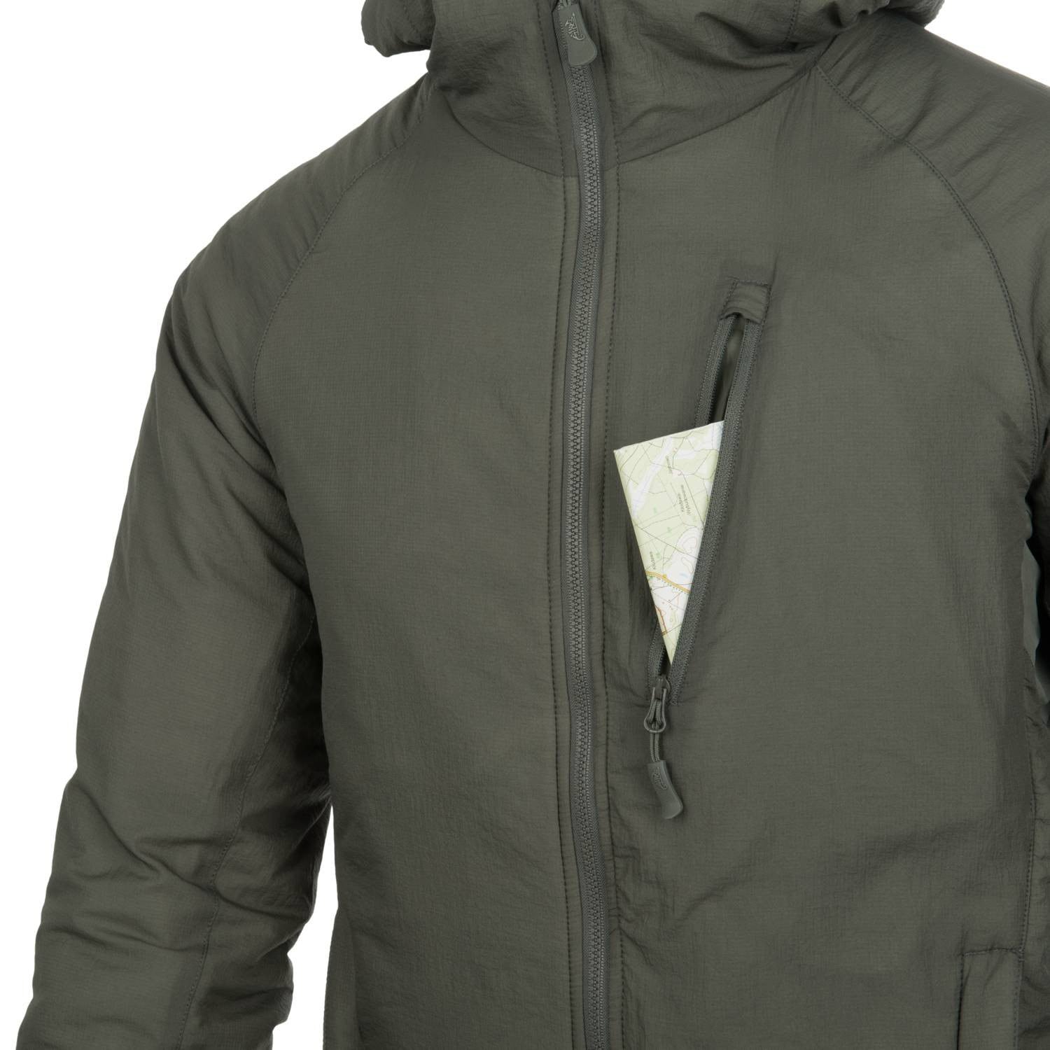 Veste Wolfhound Hoodie Helikon - Alpha Green