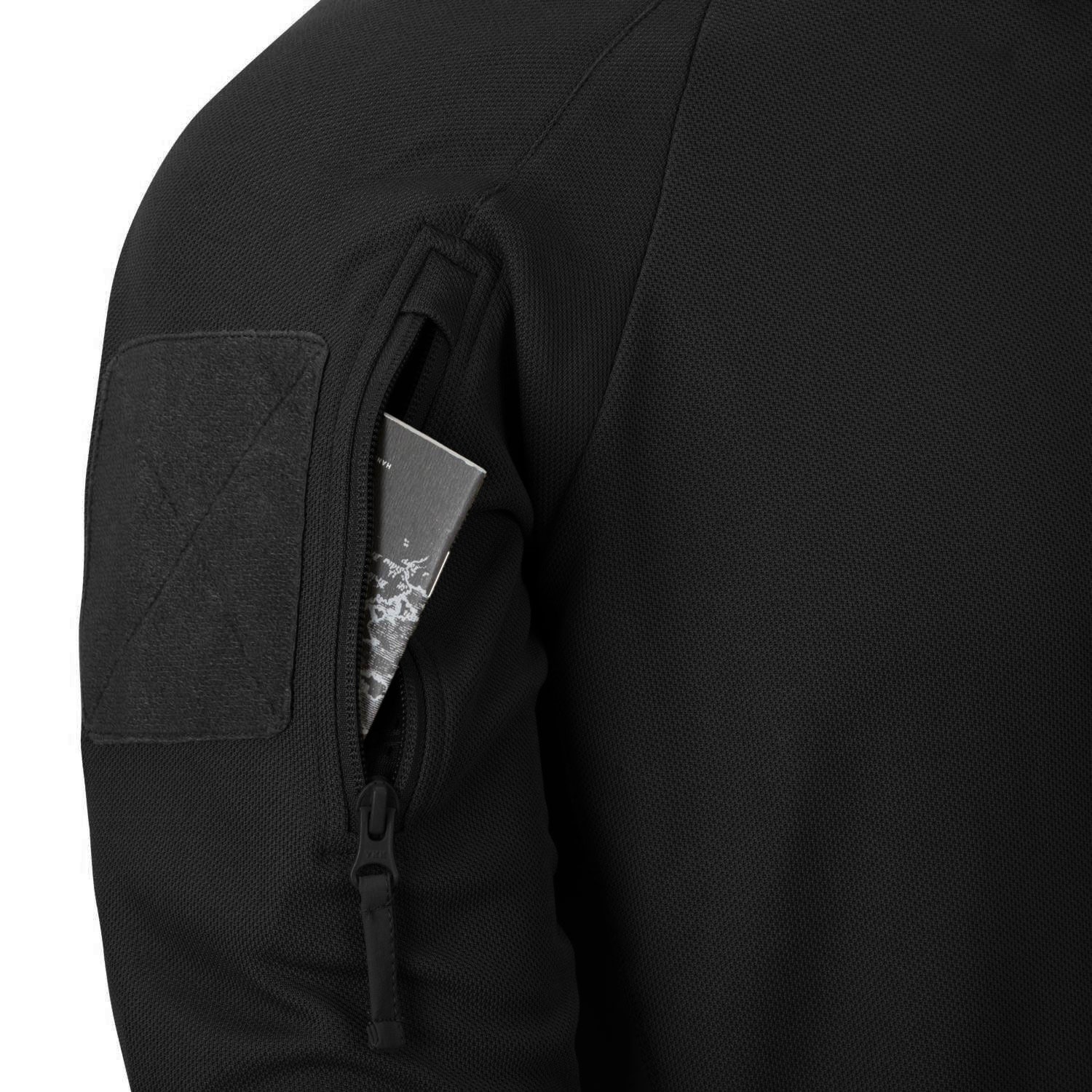 Polo à manches longues Range Long Sleeve Helikon - Black