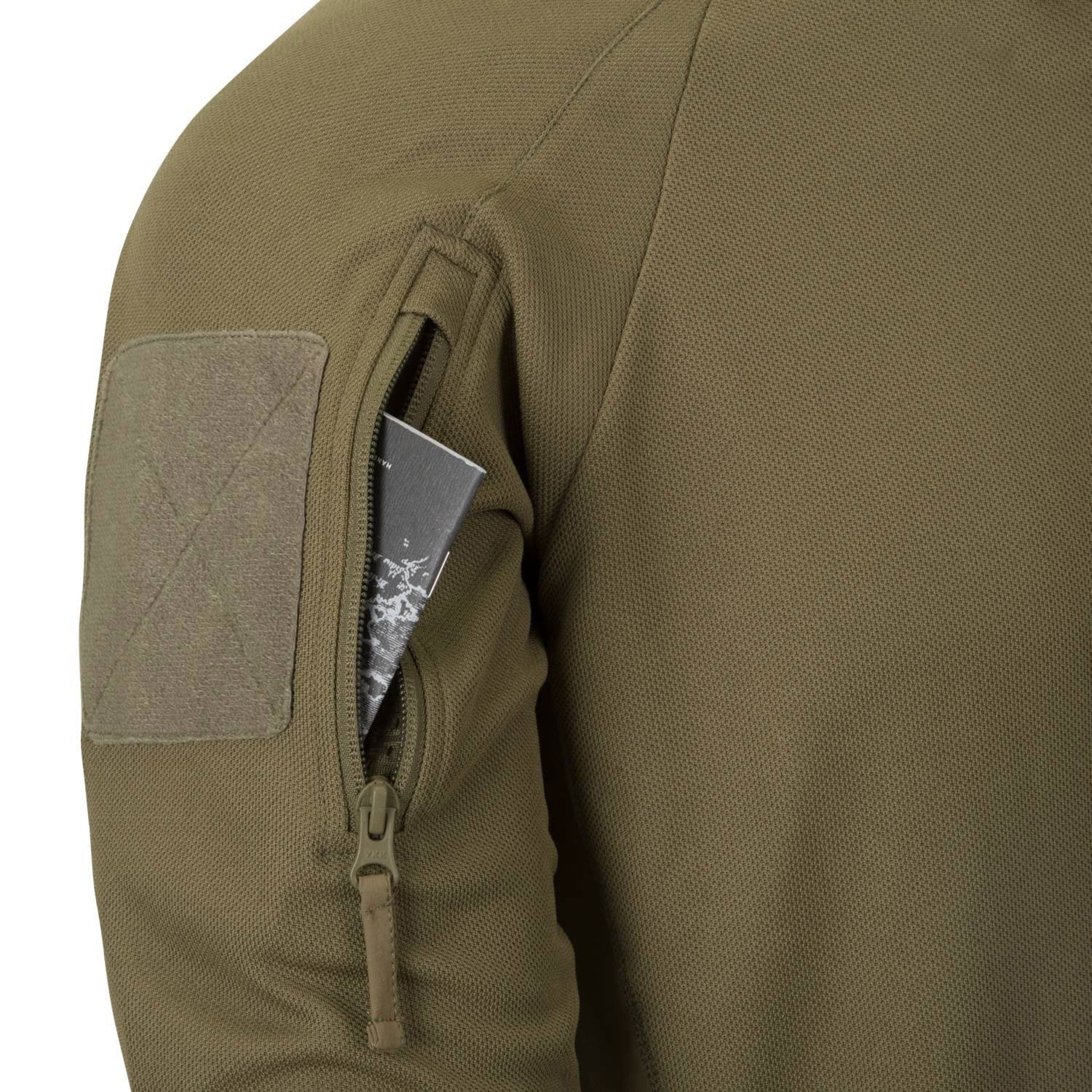 Polo à manches longues Range Long Sleeve Helikon - Adaptive Green