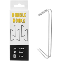 Crochet pour fumoir double 5 pcs. Borniak