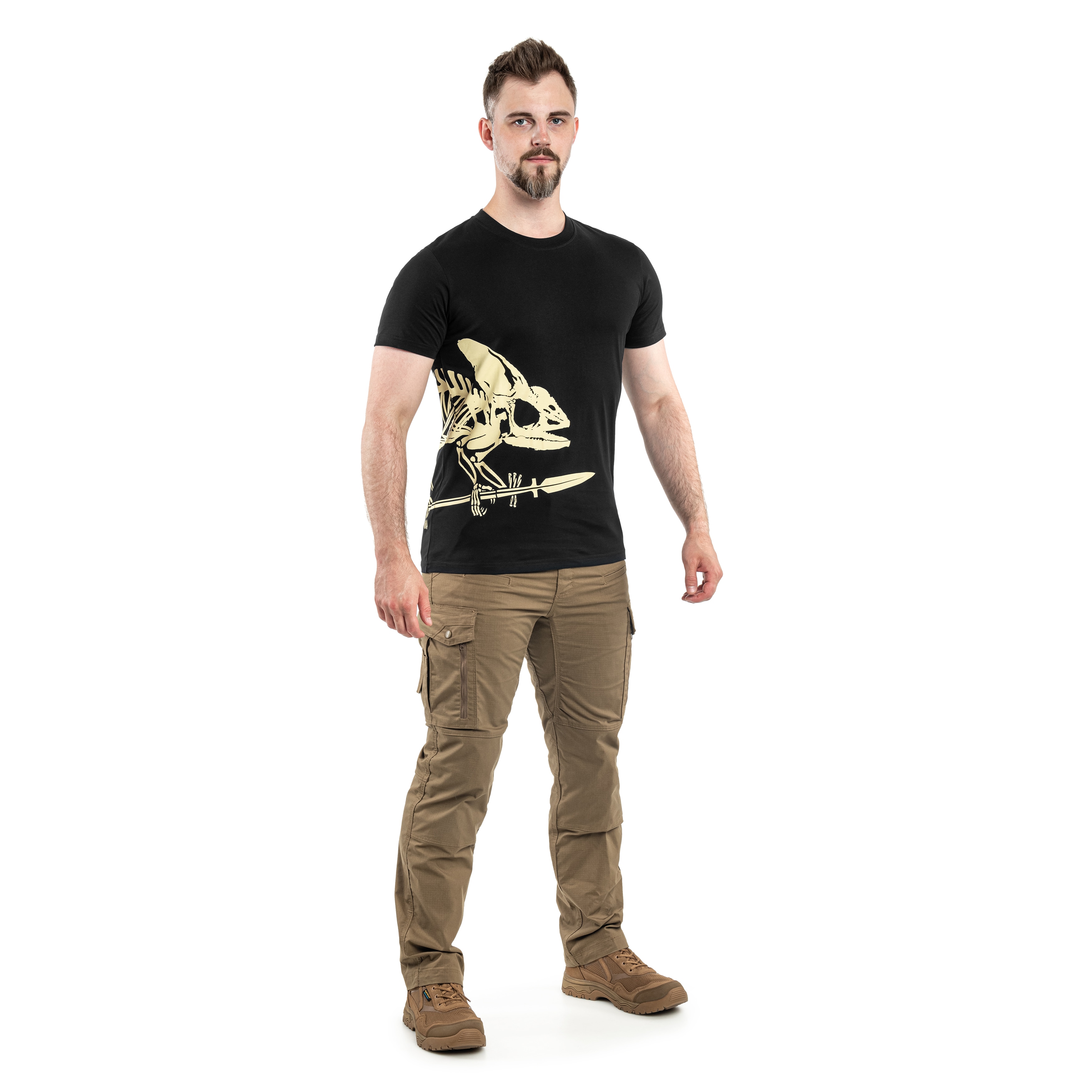 T-shirt Full Body Skeleton Helikon-Tex - Black