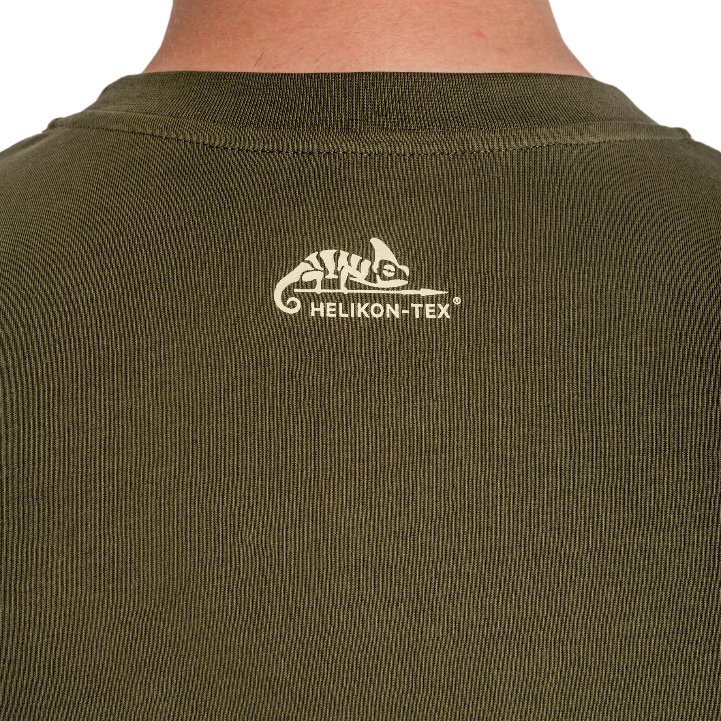 T-shirt Full Body Skeleton Helikon - Olive Green