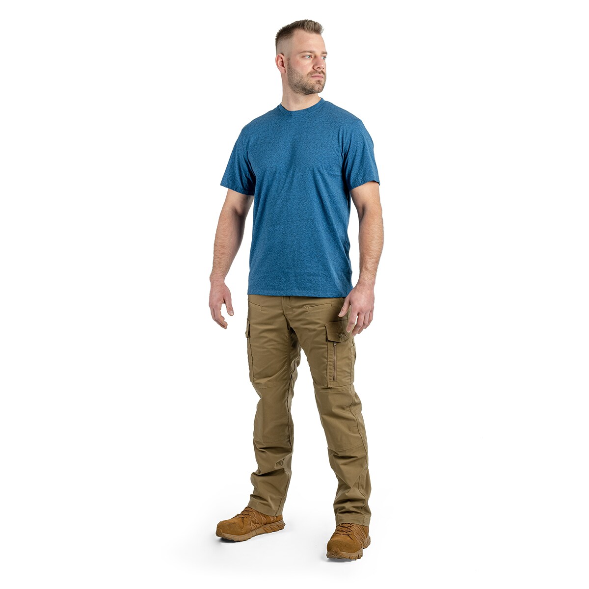 T-shirt Helikon-Tex - Blue/Black Melange