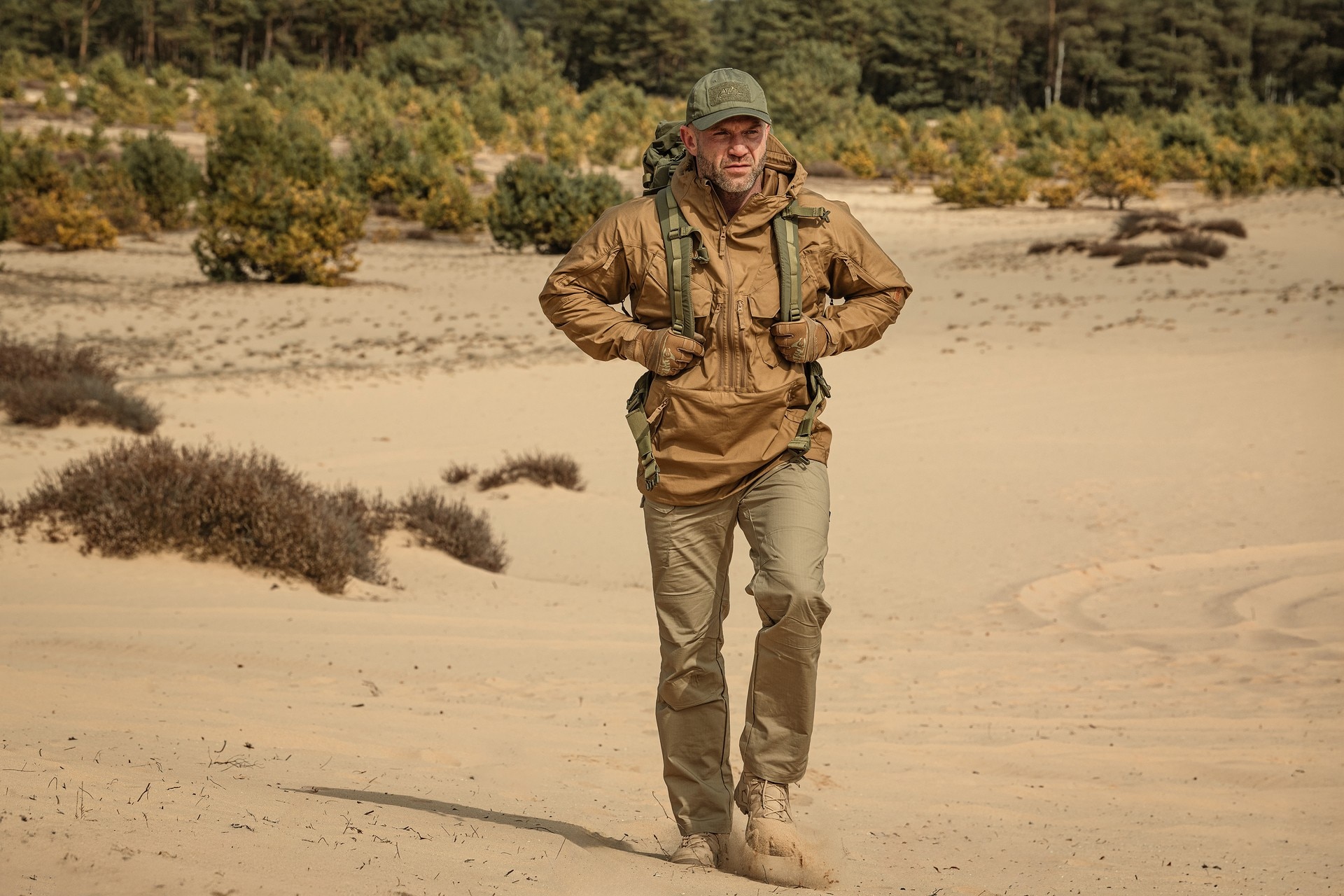 Veste Pilgrim Anorak Helikon - Coyote