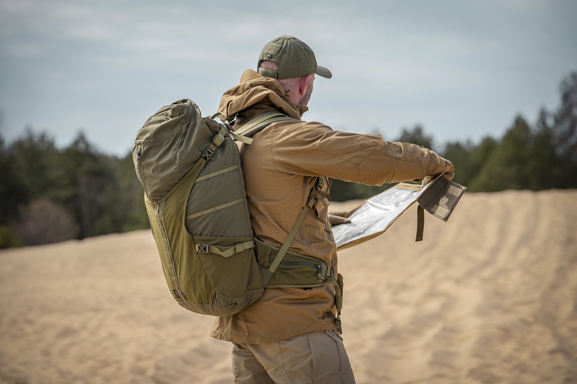 Veste Pilgrim Anorak Helikon - Coyote