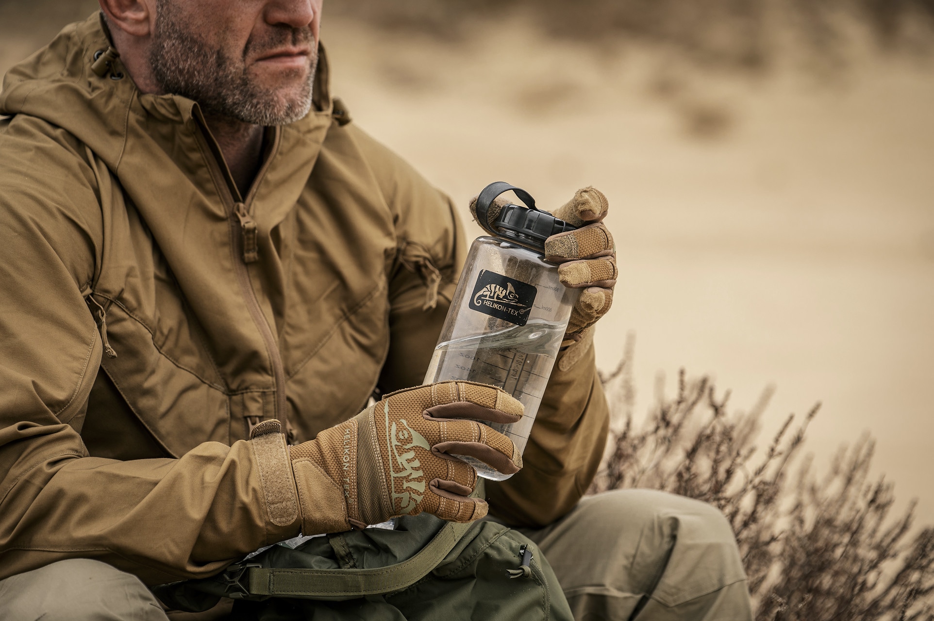 Veste Pilgrim Anorak Helikon - Coyote