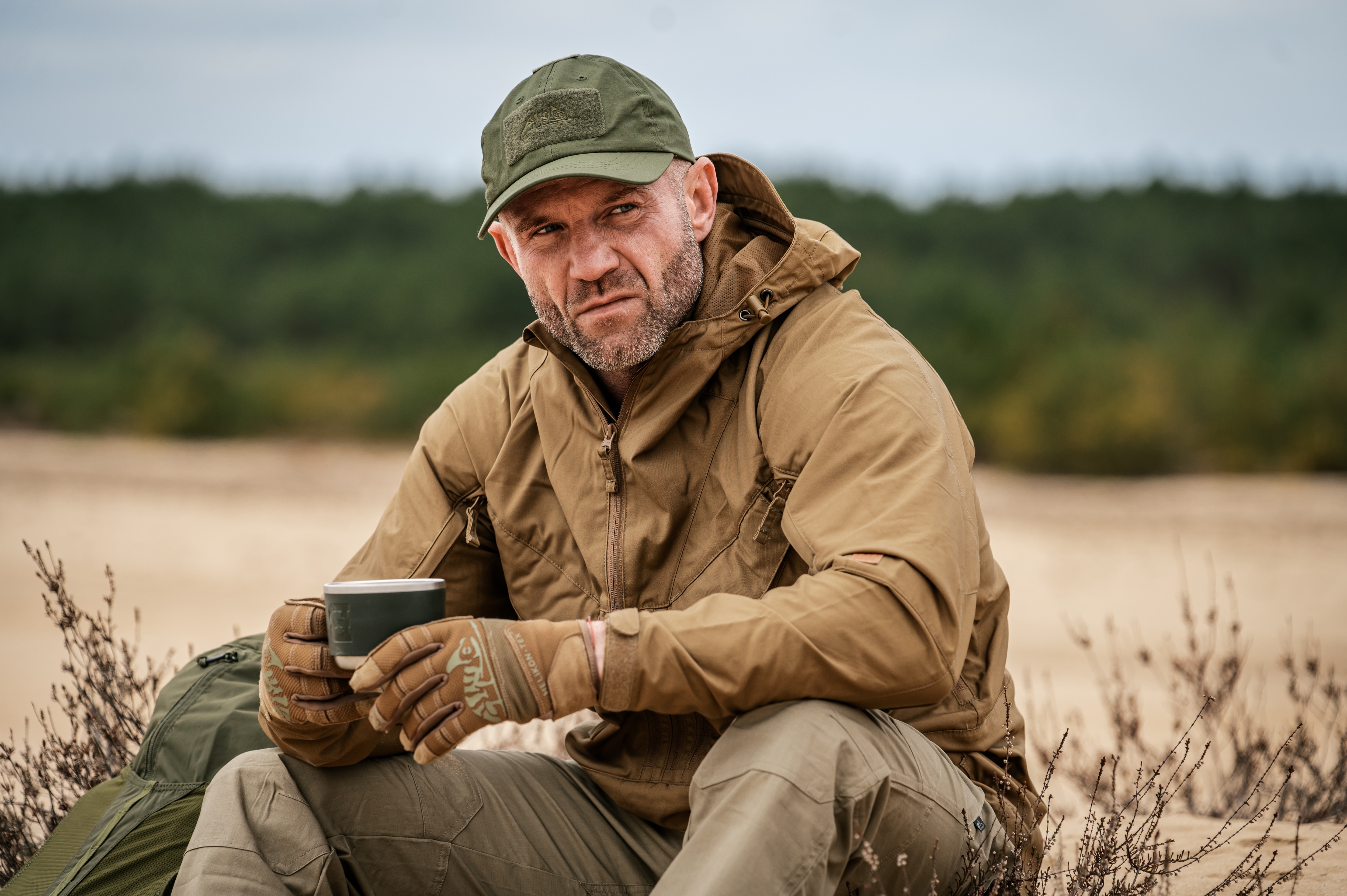 Veste Pilgrim Anorak Helikon - Coyote