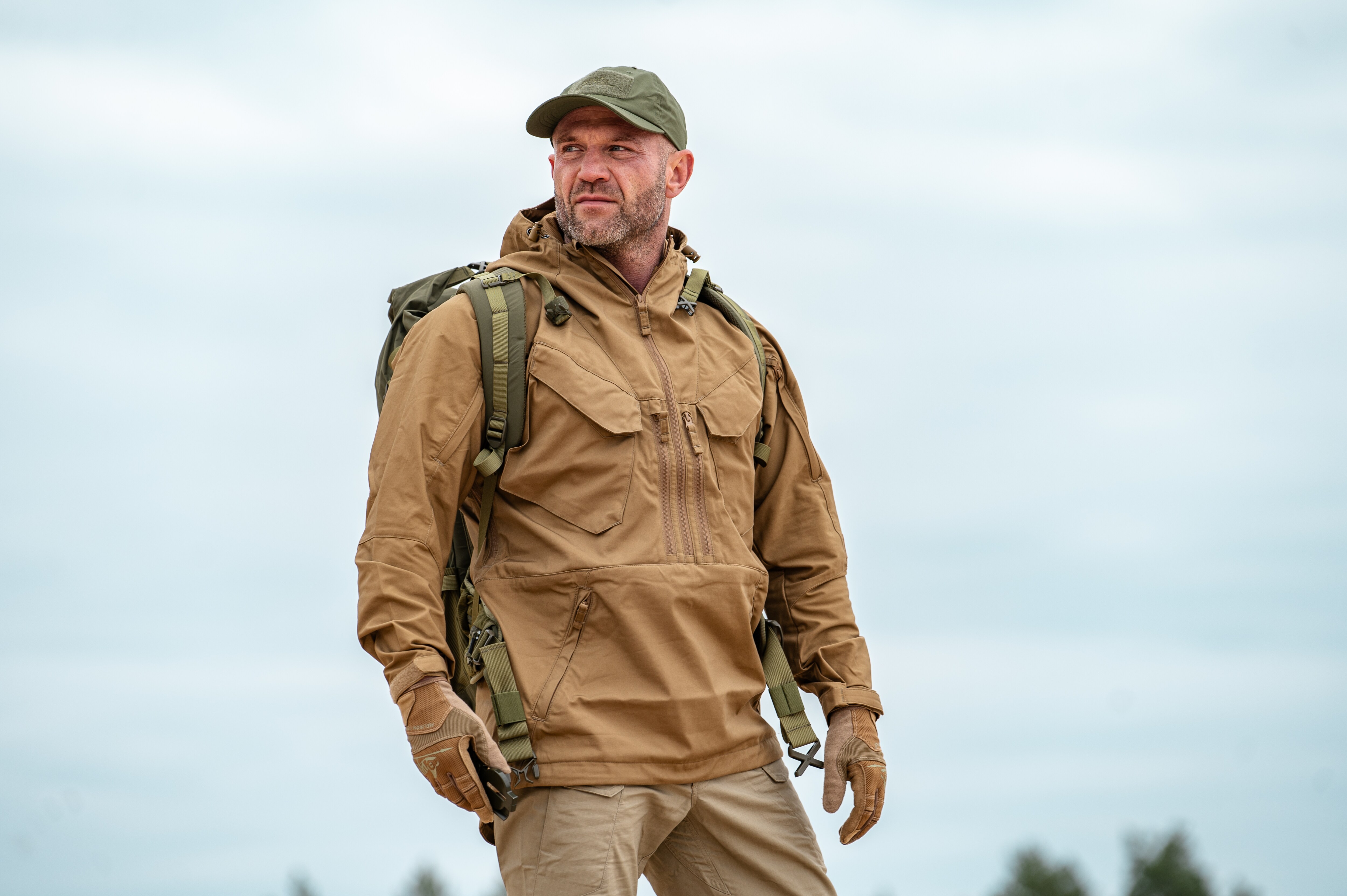 Veste Pilgrim Anorak Helikon - Coyote