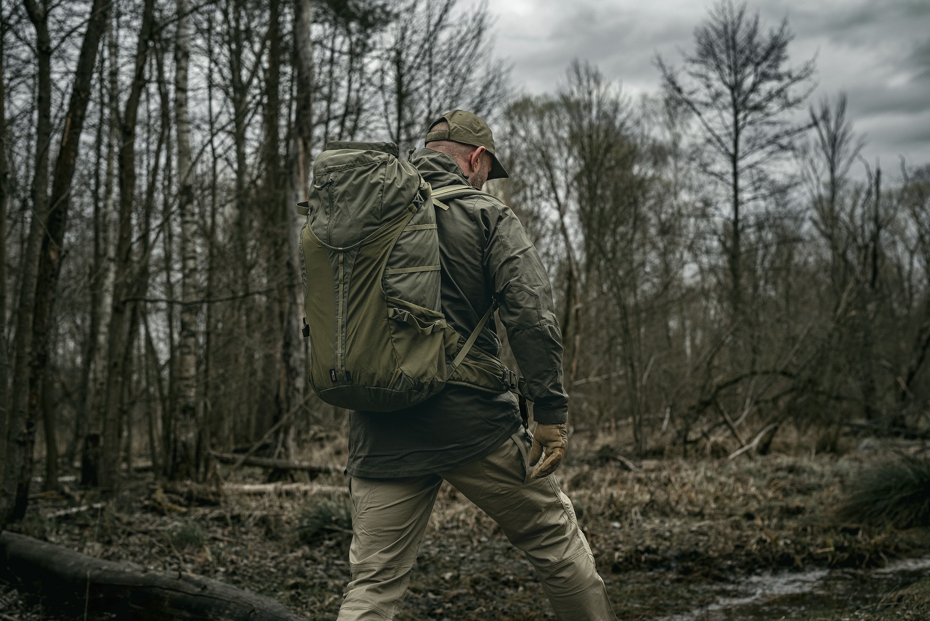 Veste Pilgrim Anorak Helikon-Tex - Taiga Green
