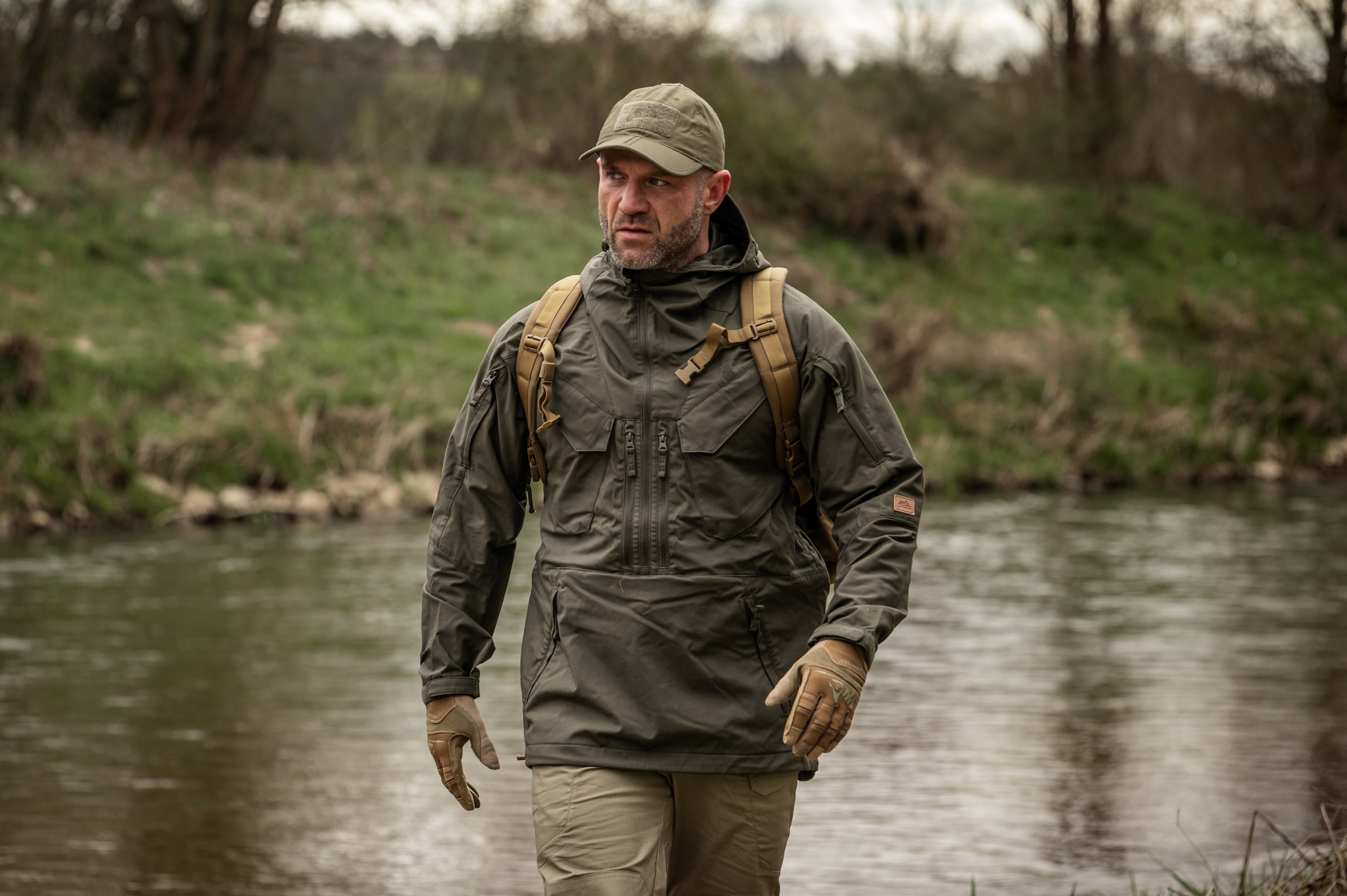 Veste Pilgrim Anorak Helikon-Tex - Taiga Green