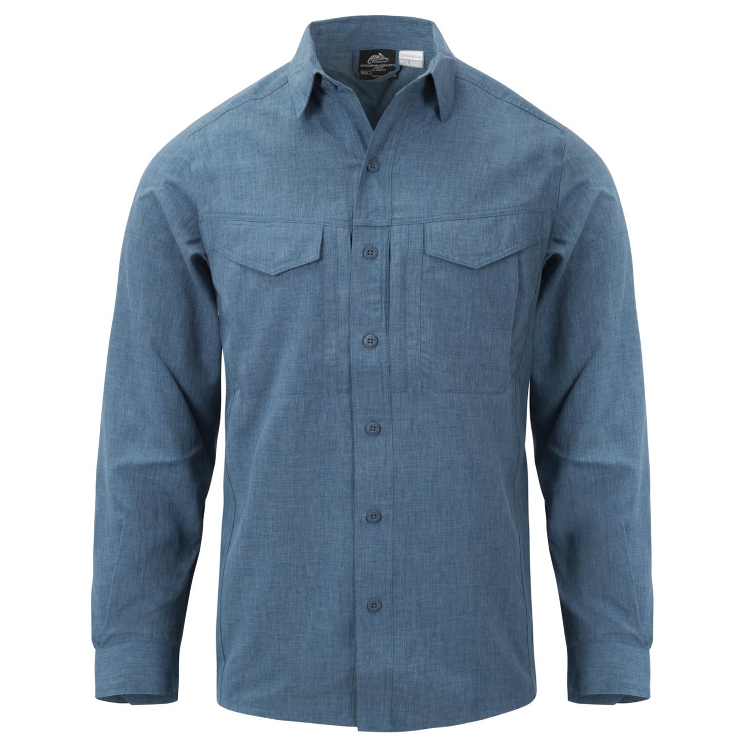 Chemise Defender Mk2 Gentleman Helikon-Tex - Melange Blue