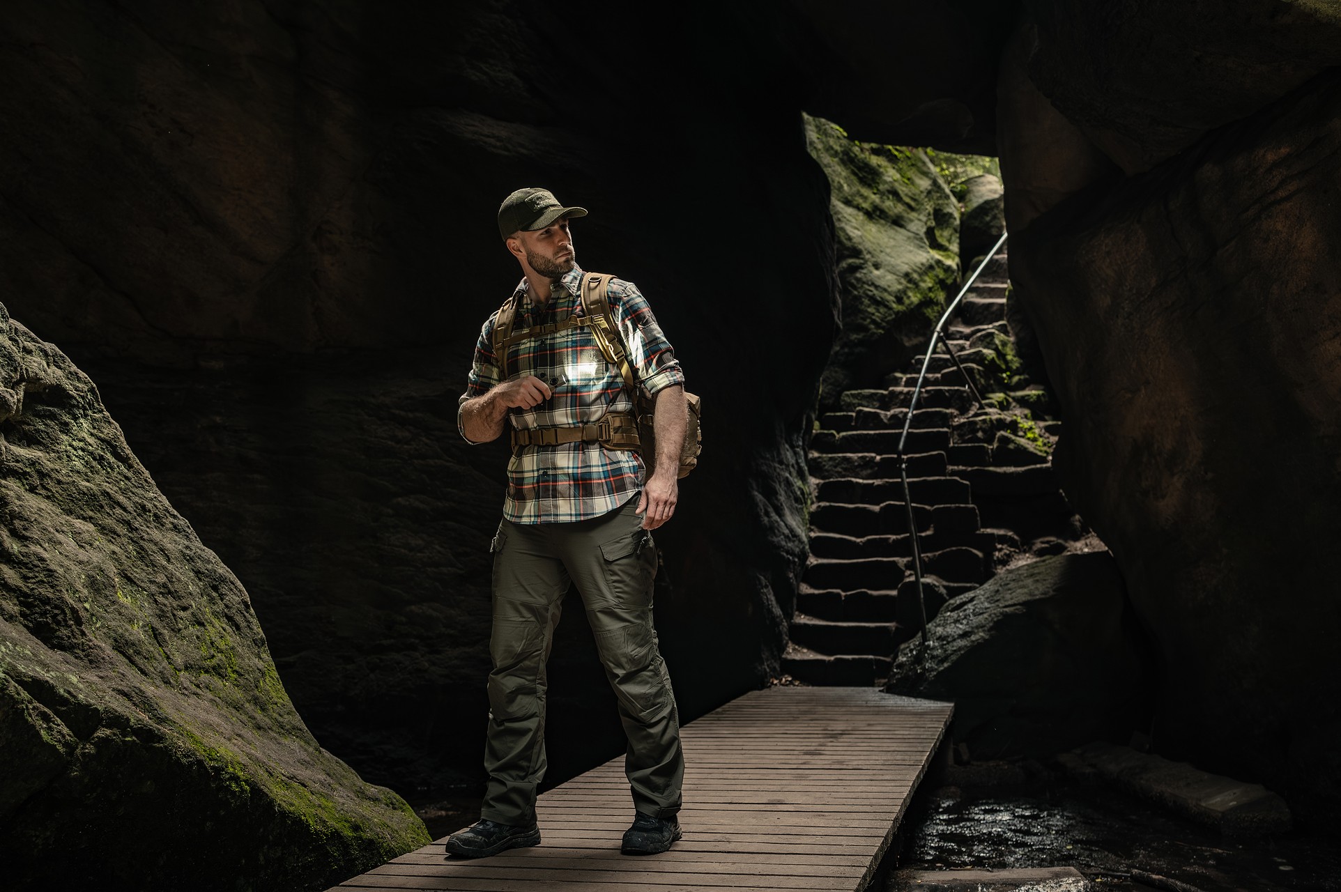 Pantalon OTP VersaStretch Helikon-Tex - RAL 7013