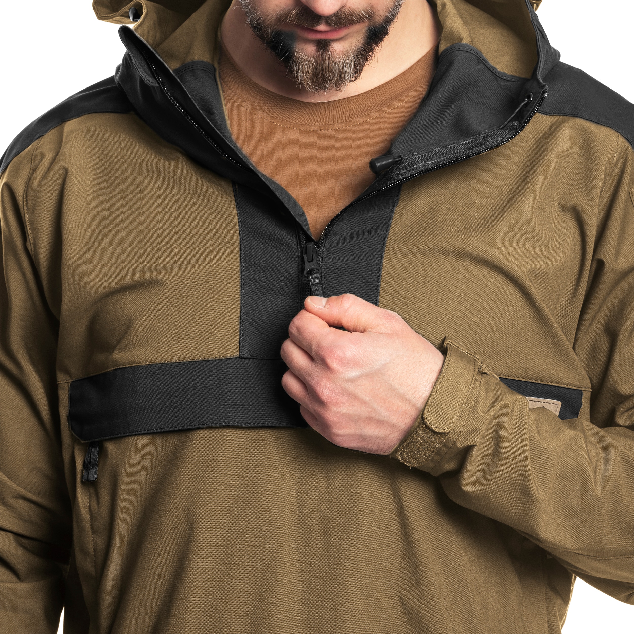 Veste Woodsman Anorak Helikon-Tex - Coyote/Ash Grey