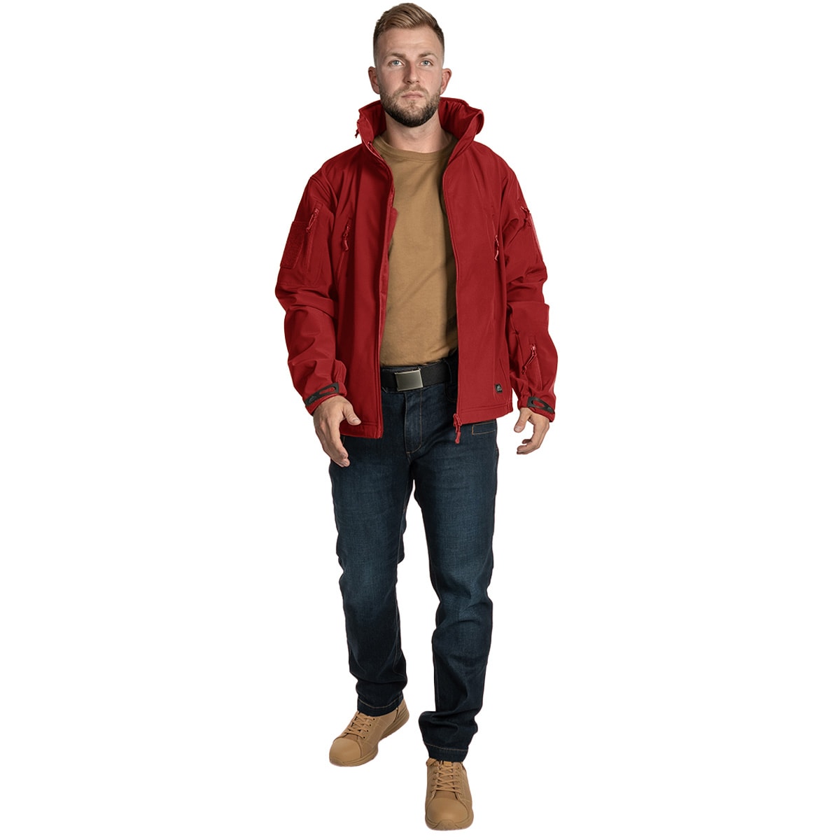 Veste Gunfighter Softshell Shark Skin Windblocker Helikon-Tex - Crimson Sky