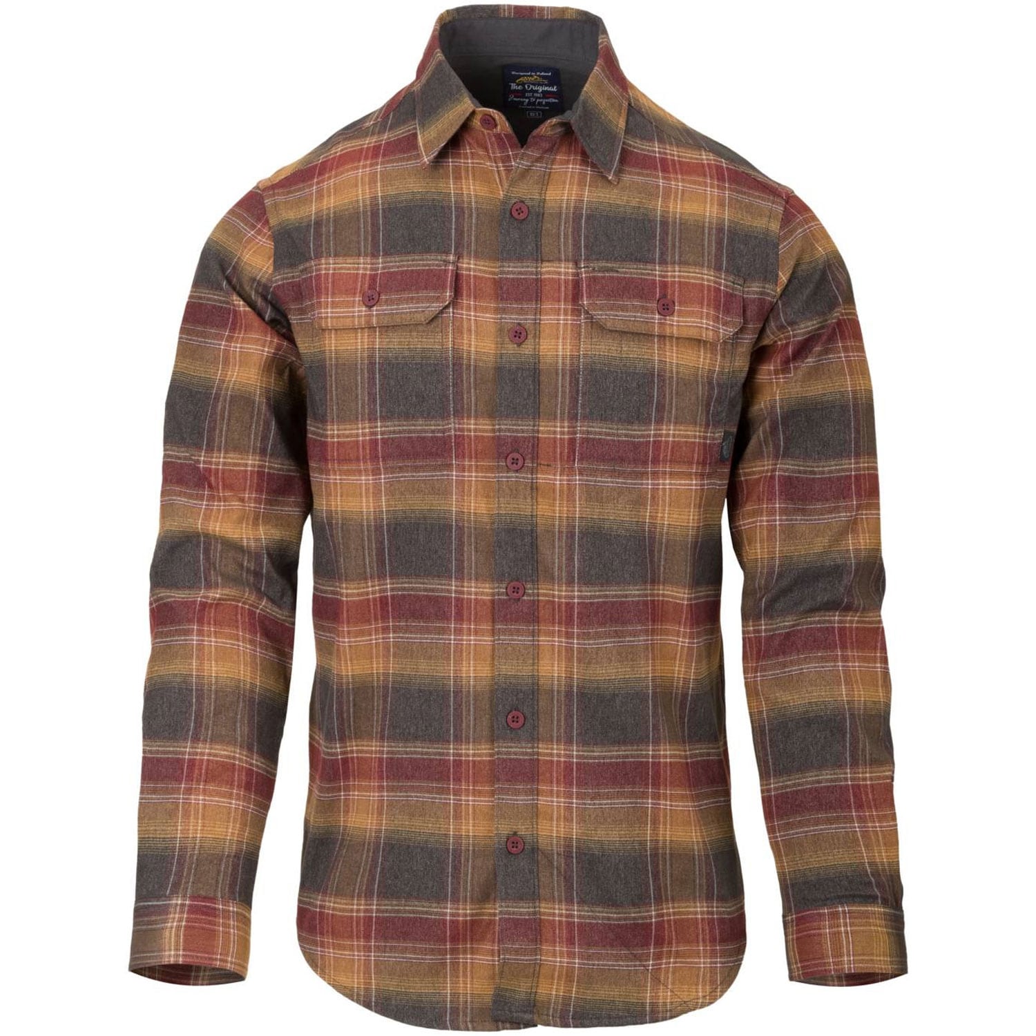 Chemise GreyMan Polyester/Nylon Helikon-Tex - Amber Plaid