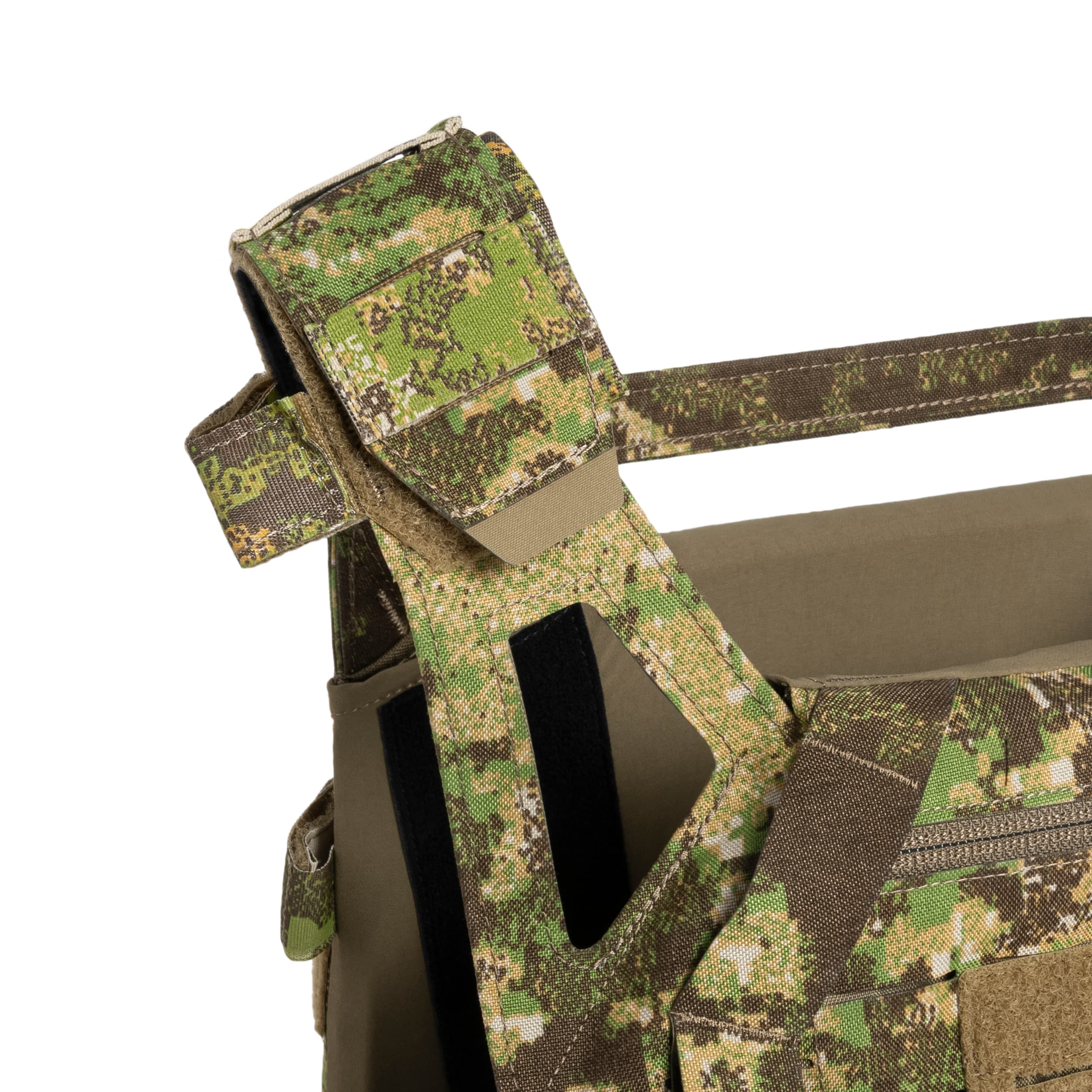 Gilet tactique Spitfire Plate Carrier Direct Action - PenCott GreenZone